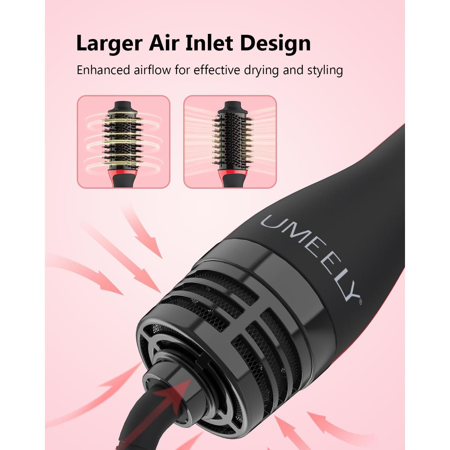 Cepillo Secador de Cabello Umeely 2.0 Iónico 2" Antifrizz