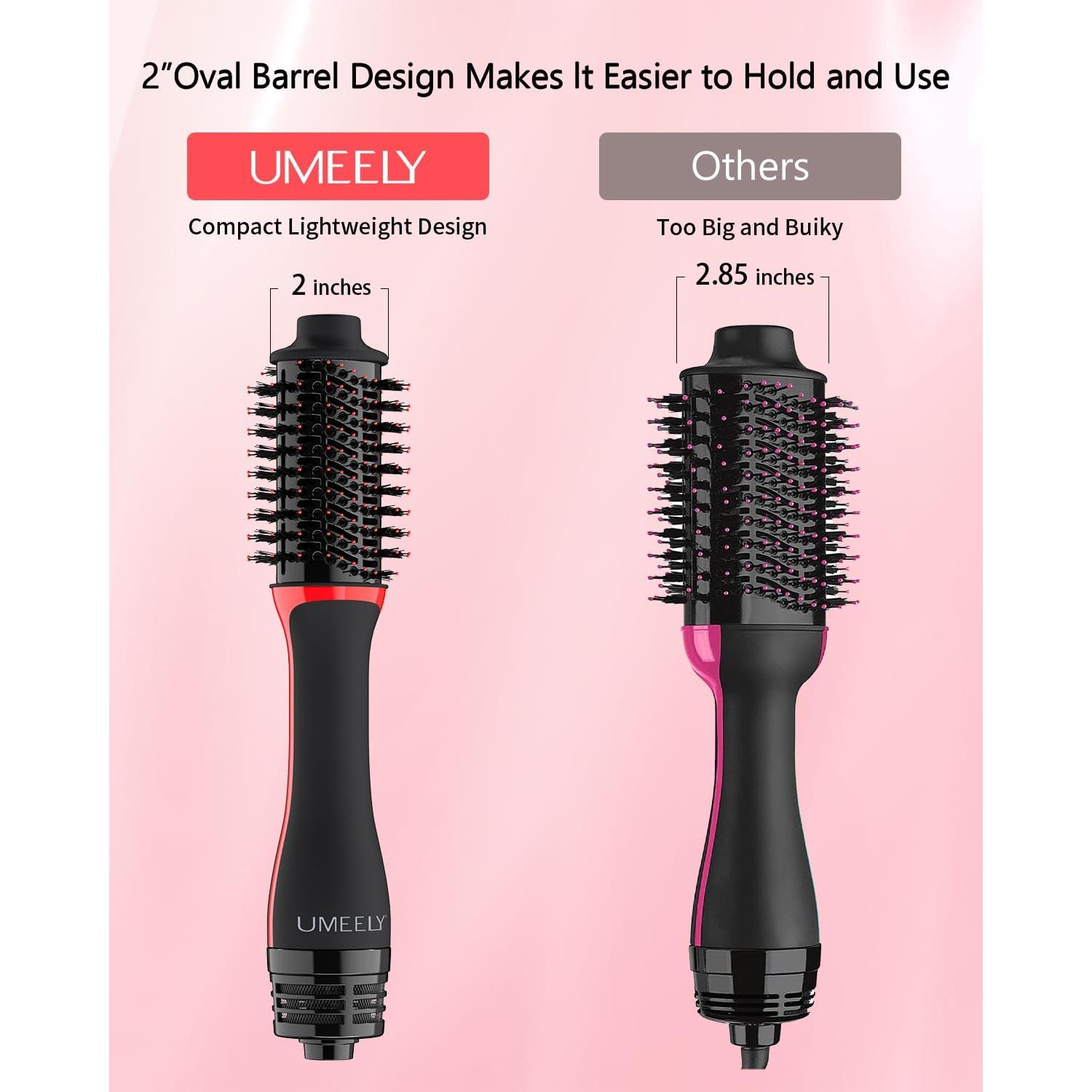 Cepillo Secador de Cabello Umeely 2.0 Iónico 2" Antifrizz