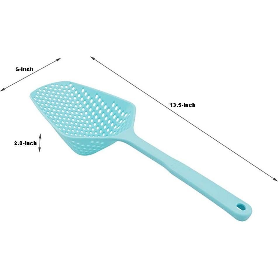 Juego de 3 cucharas coladoras Goeielewe PP apto alimentos