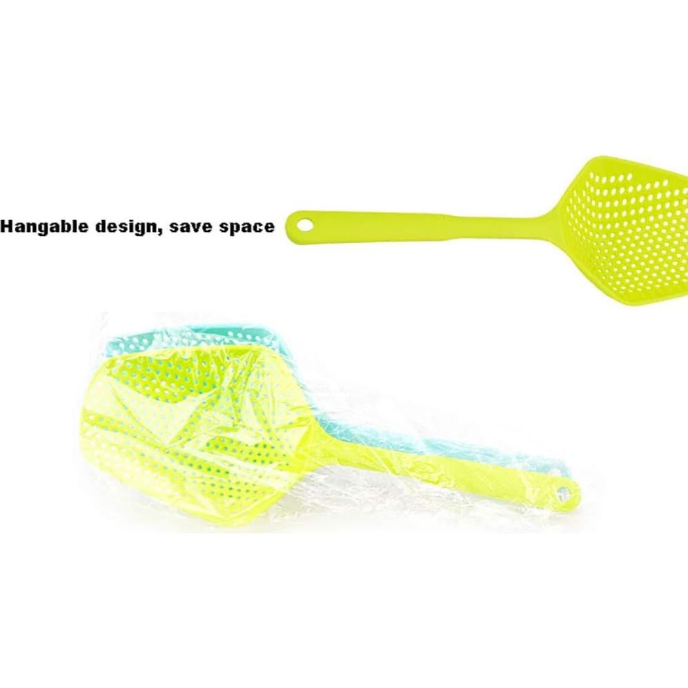 Juego de 3 cucharas coladoras Goeielewe PP apto alimentos