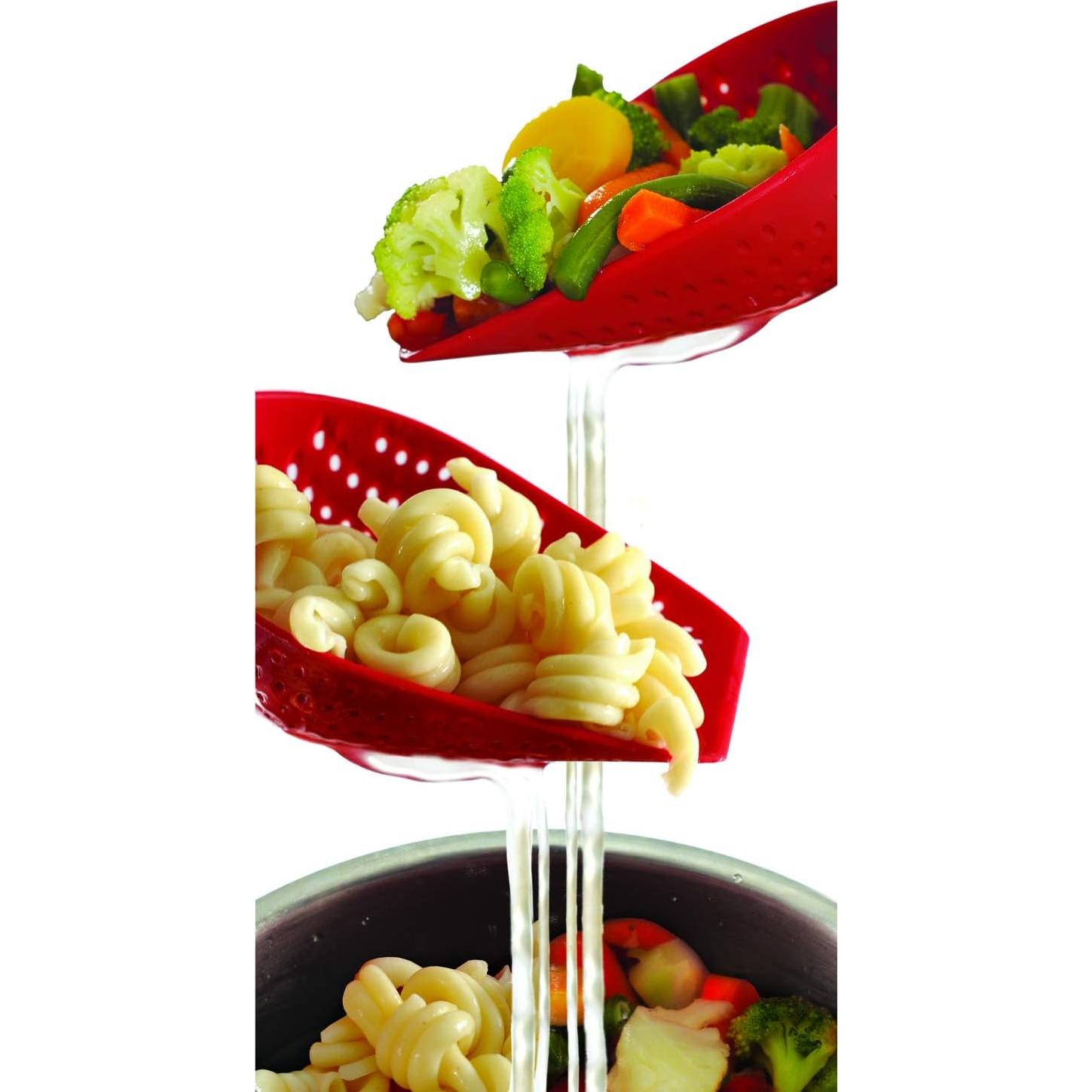 Colador Scoop Norpro Grande 10x20 cm Mango Largo