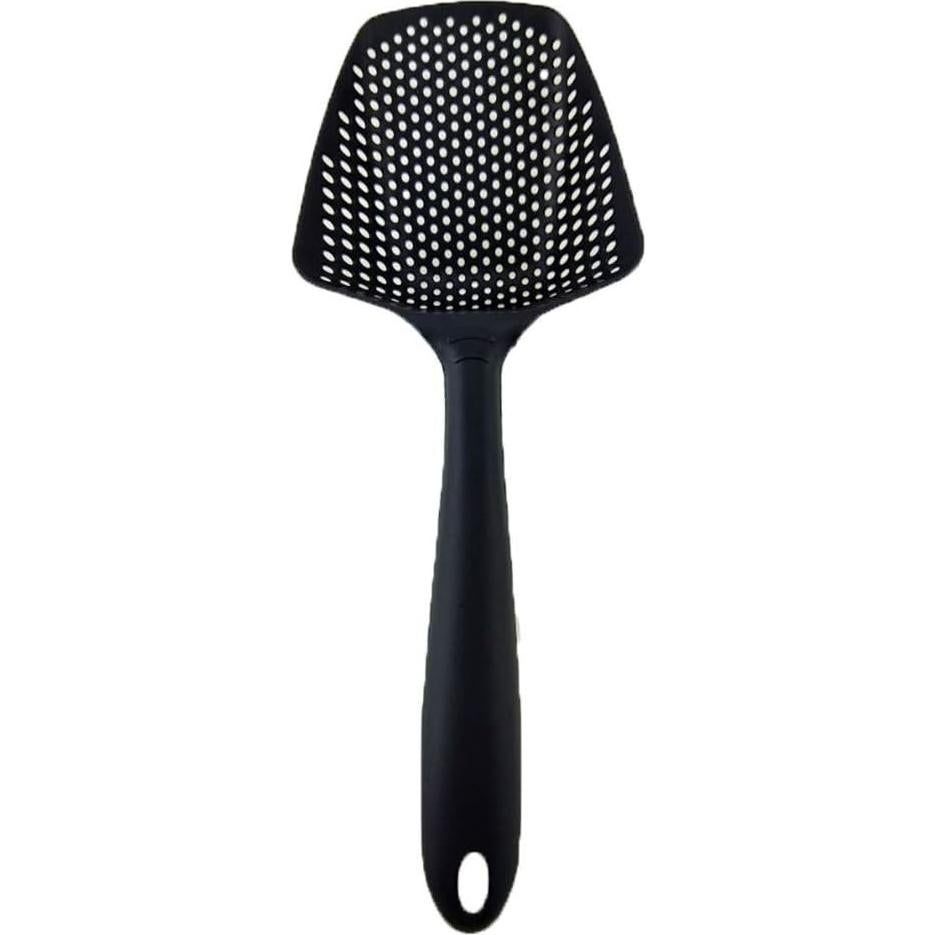 Cucharón Colador de Cocina LDSS de Nylon 34.5x12.5cm Negro