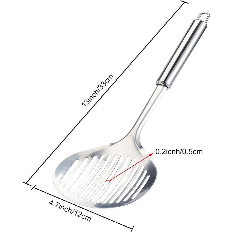 Cucharón Colador Acero Inoxidable TENTA 33 cm Diseño Cómodo