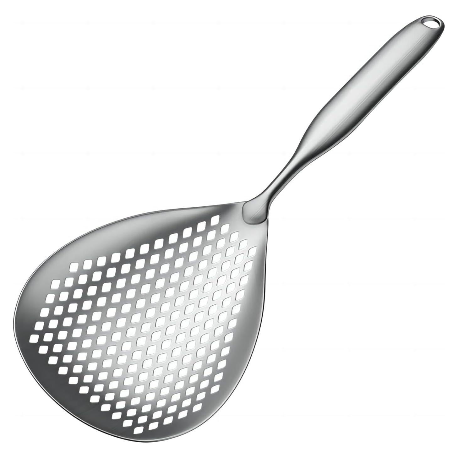 Colador Grande de Acero Inoxidable GREATLINK 39 cm con Mango