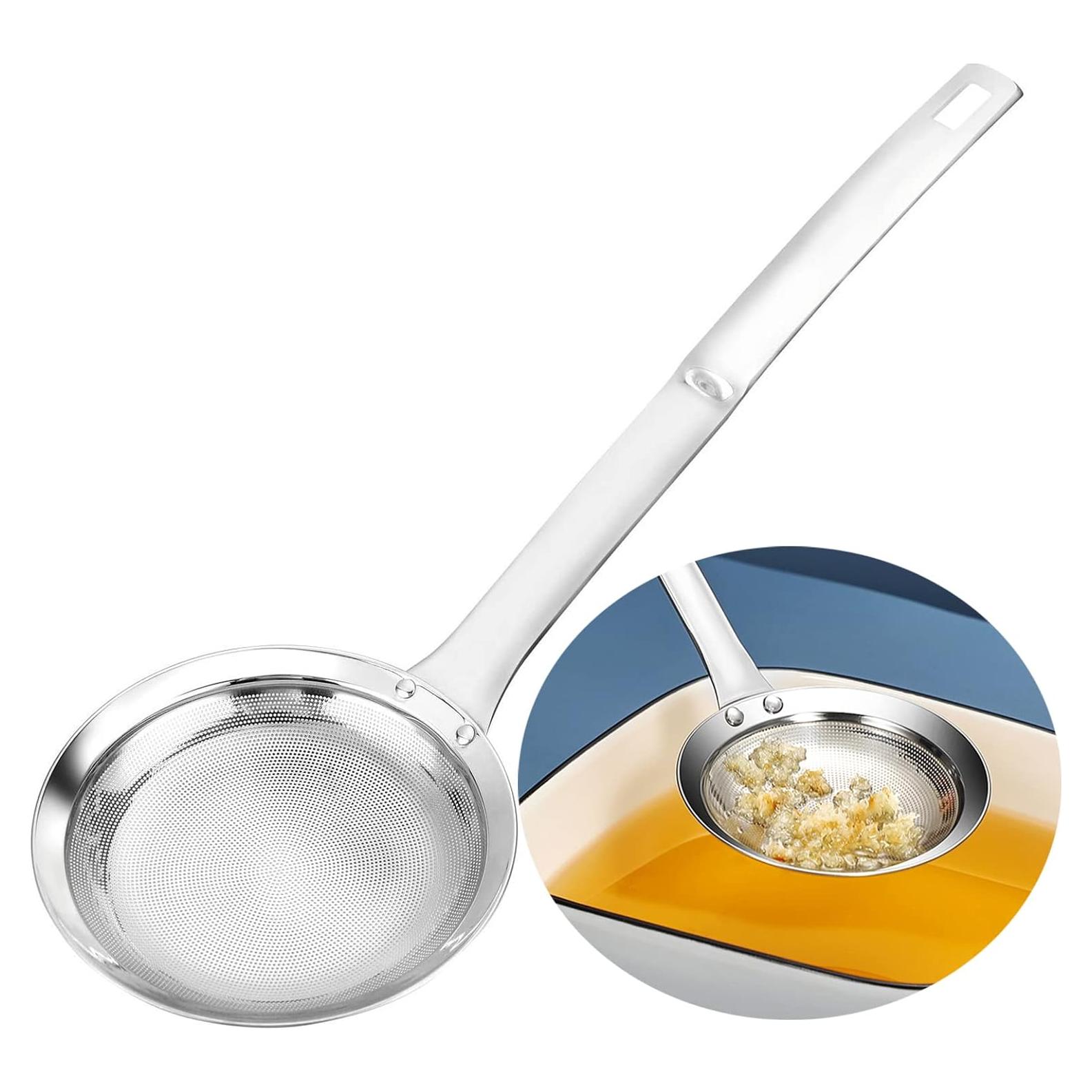 Cuchara desnatadora TBWHL de acero inoxidable 7.87 cm