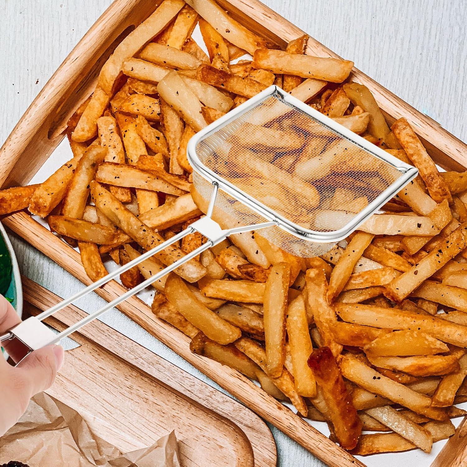 Colador de Malla Cuadrada DEARMAMY Acero Inoxidable 42.93 cm