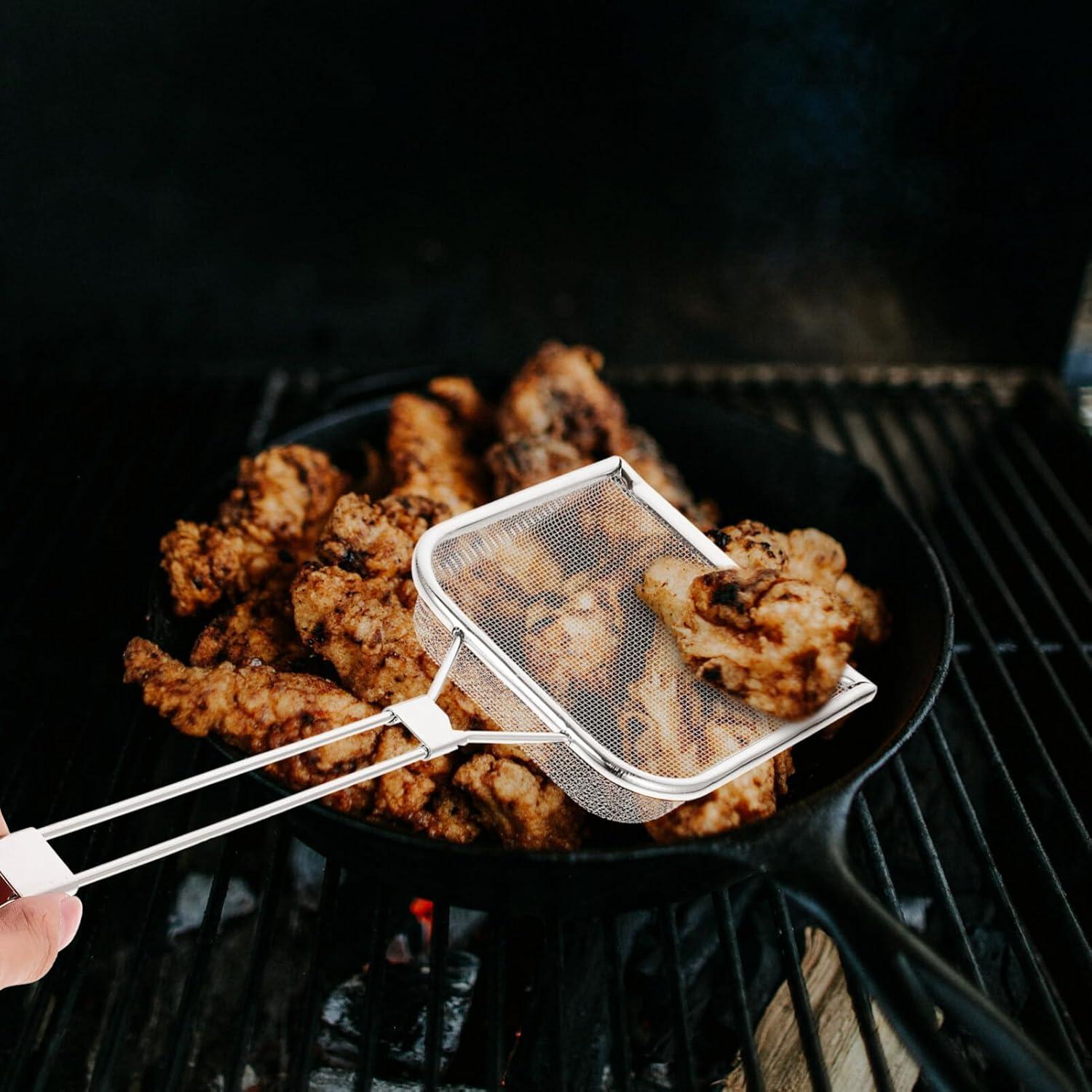 Colador de Malla Cuadrada DEARMAMY Acero Inoxidable 42.93 cm