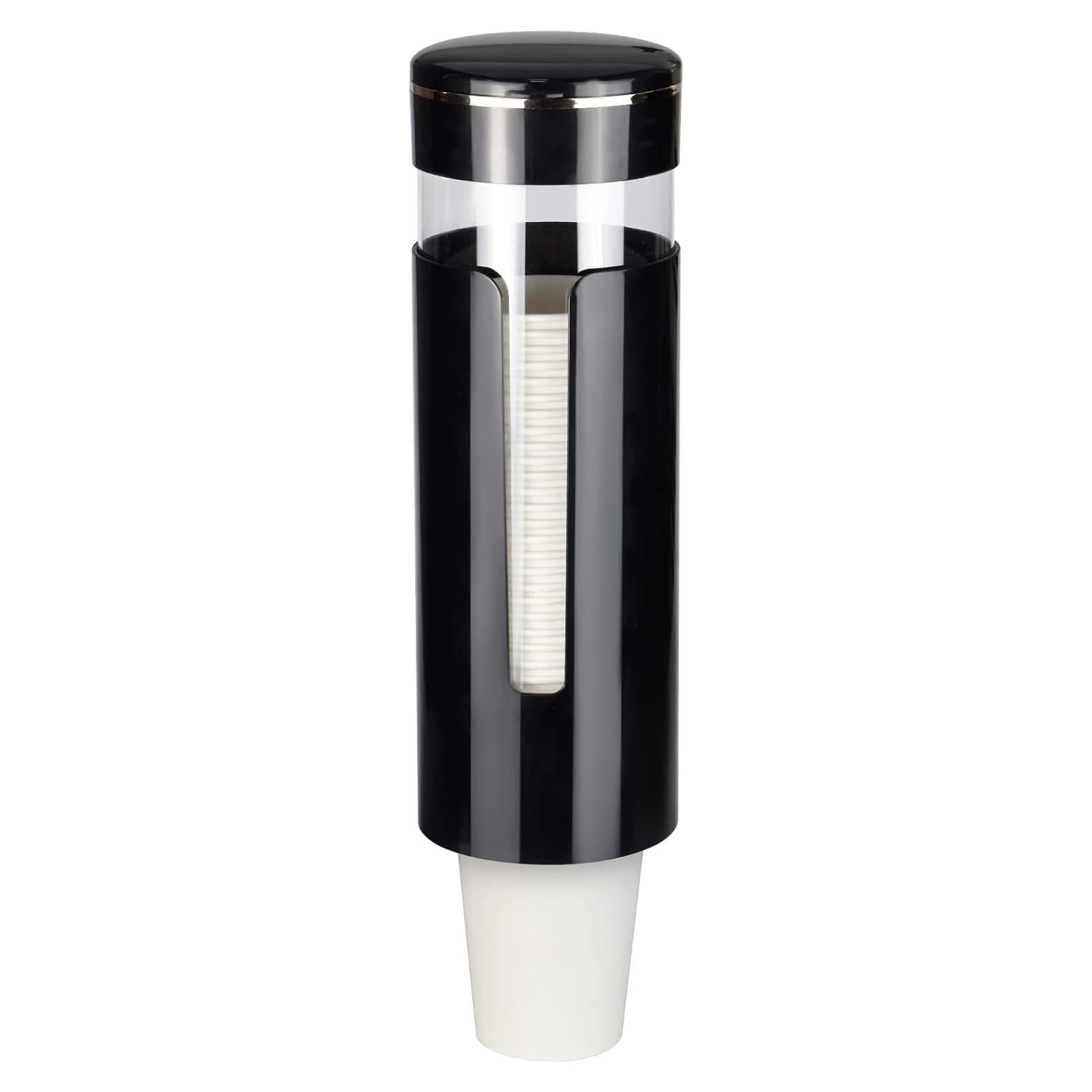 Dispensador de Tazas KIMCHOMERSE Montado en Pared Negro