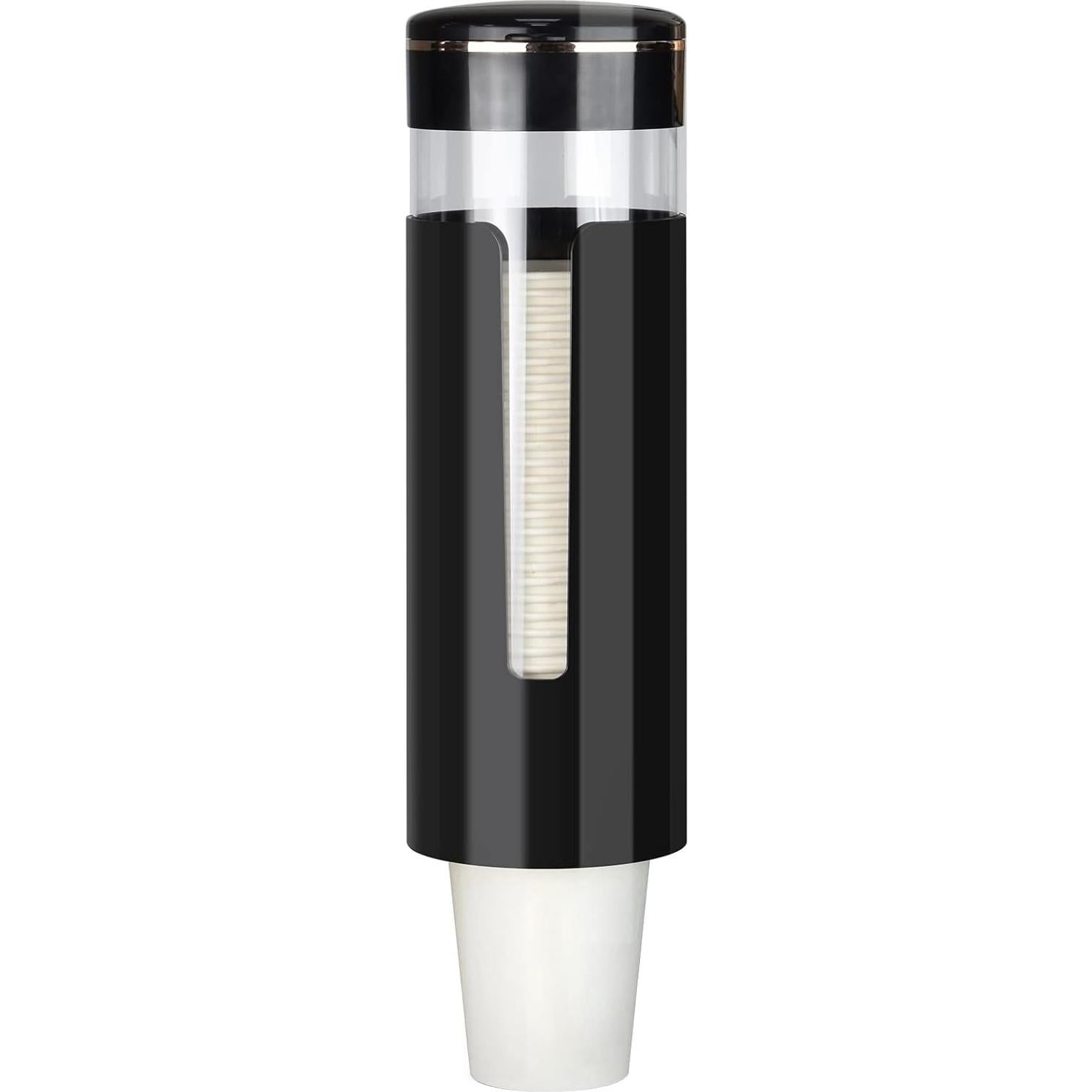 Dispensador de Tazas KIMCHOMERSE Montado en Pared Negro