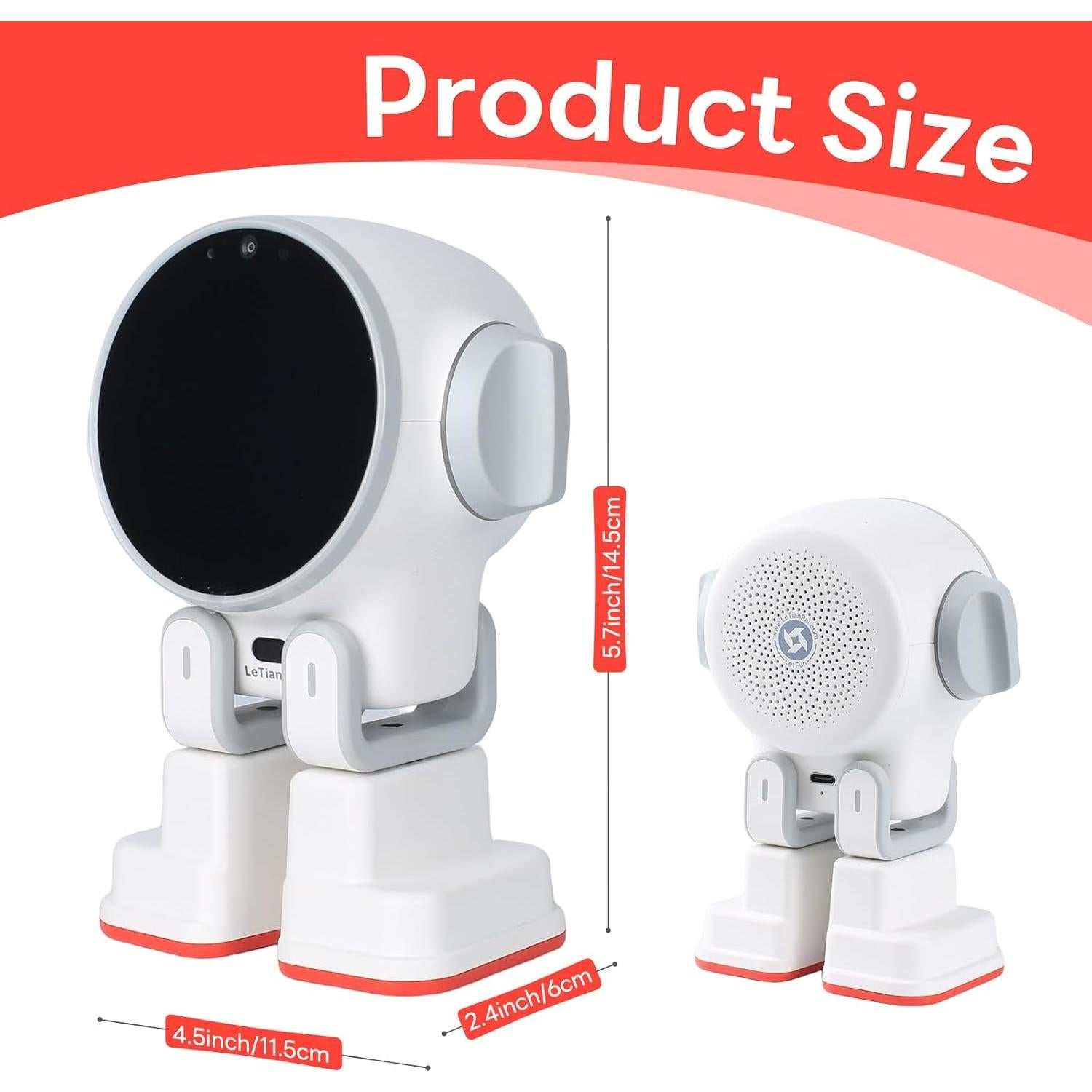 Robot de Escritorio Rux AI A55 4GB RAM 32GB Android