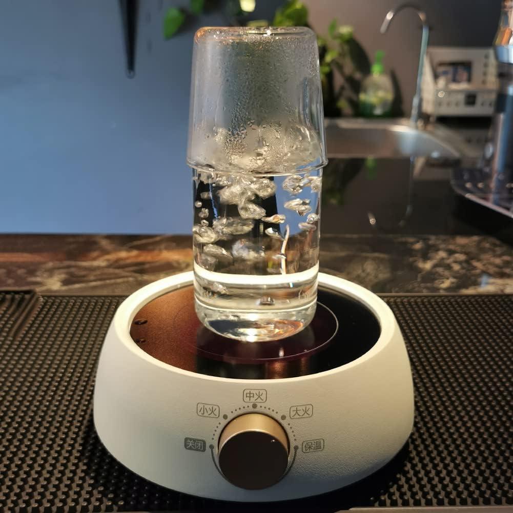 Juego de jarra y vaso de vidrio ZILJJ 500ml transparente