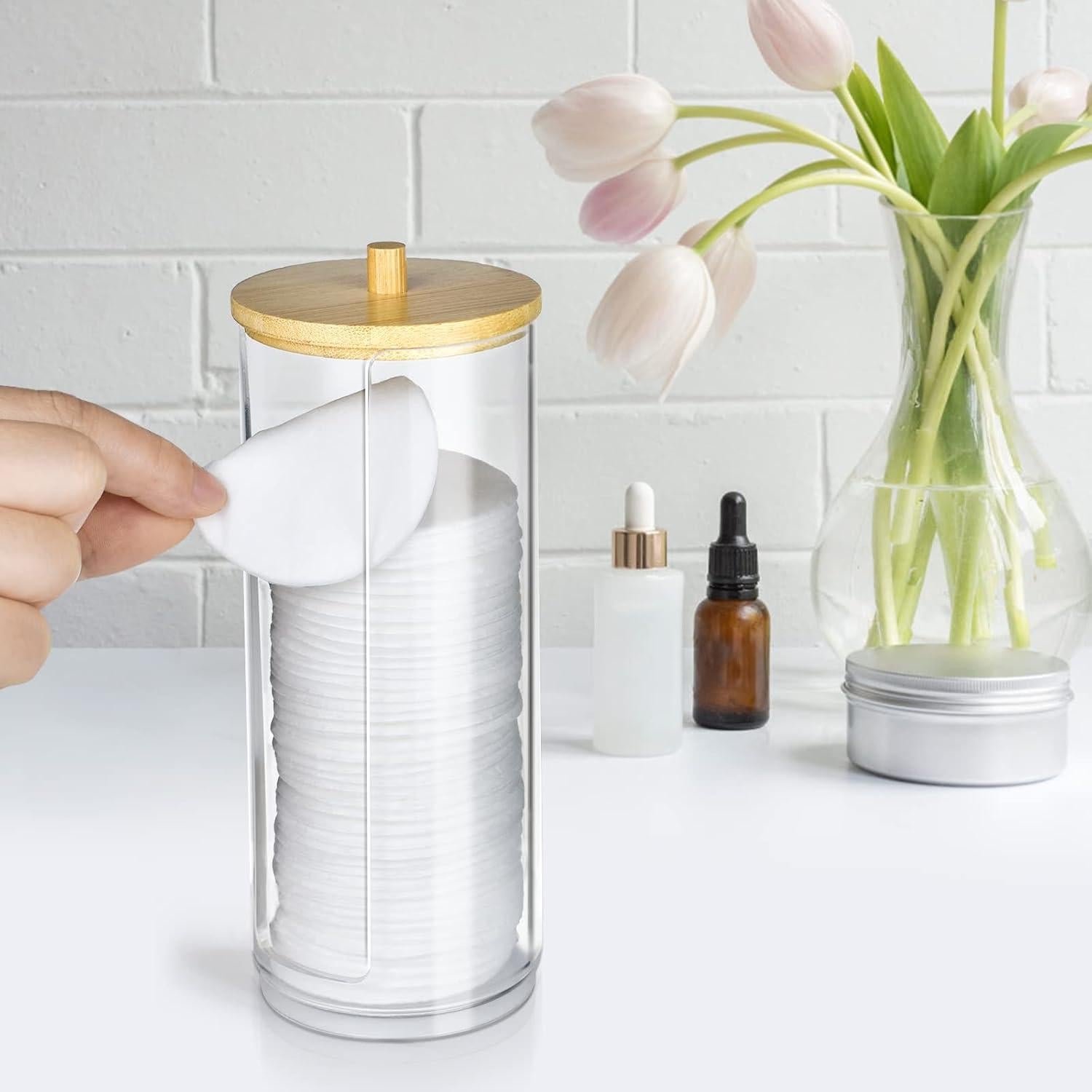 Dispensador de Tazas de Baño IWNTWY Acrílico Transparente