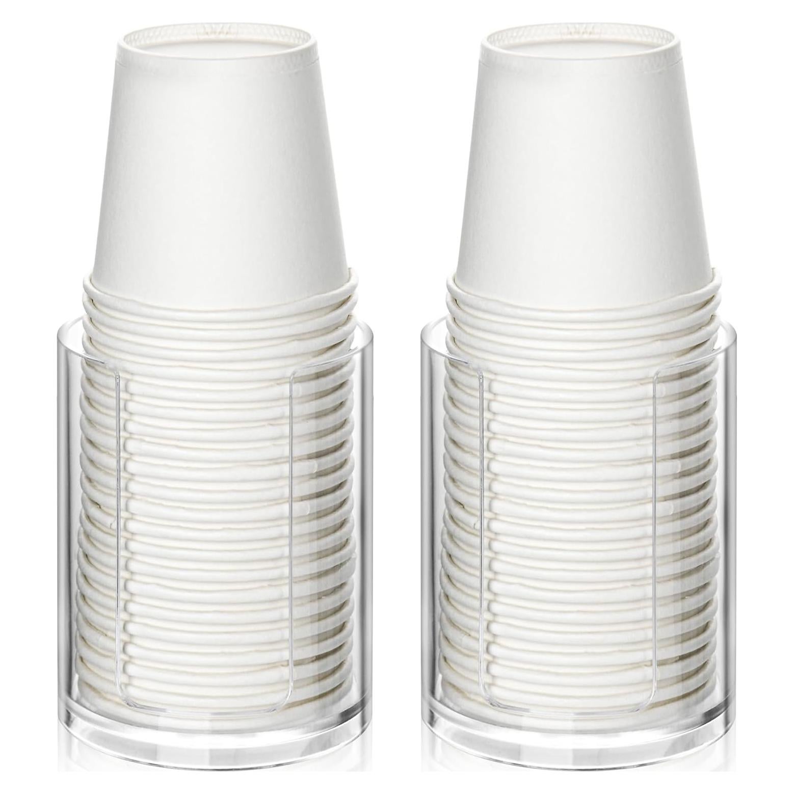 Dispensador de Vasos de Papel Emlim 2 Piezas 6.7x8.5cm