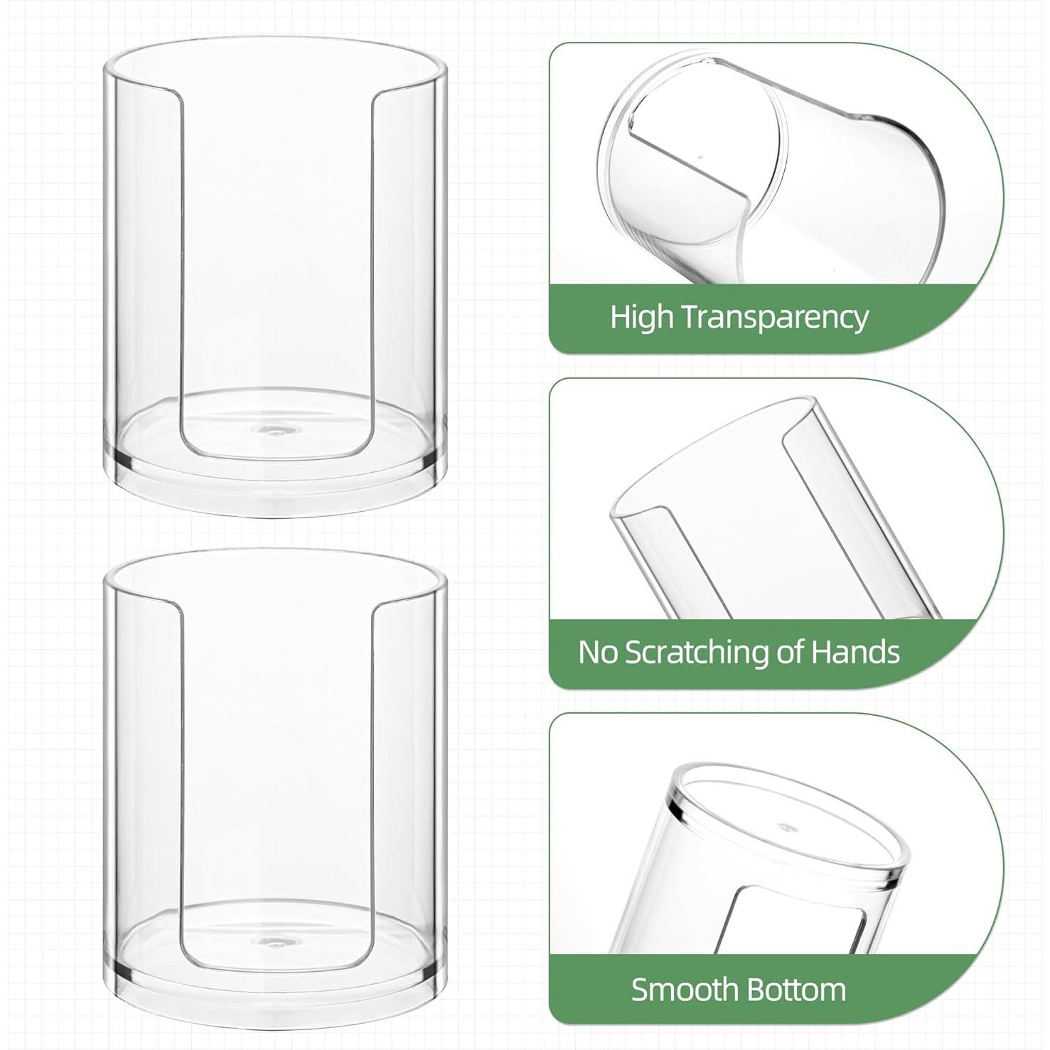 Dispensador de Vasos de Papel Emlim 2 Piezas 6.7x8.5cm