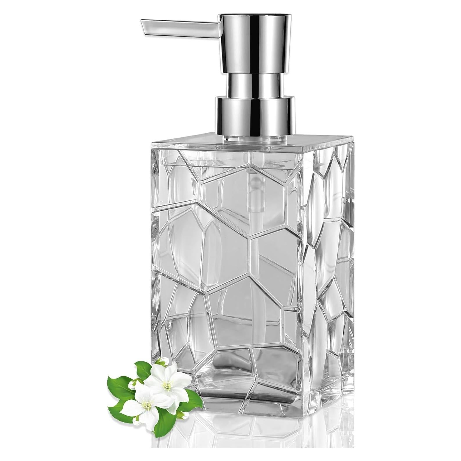 Dispensador de Jabón Acrílico JiatuA 320ml Transparente