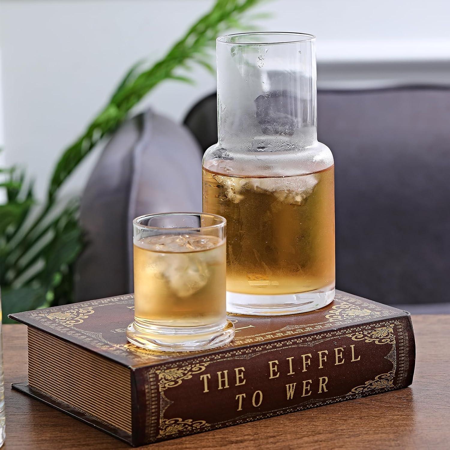 Jarra de Agua de Noche RILOST 1000ml Vidrio Transparente