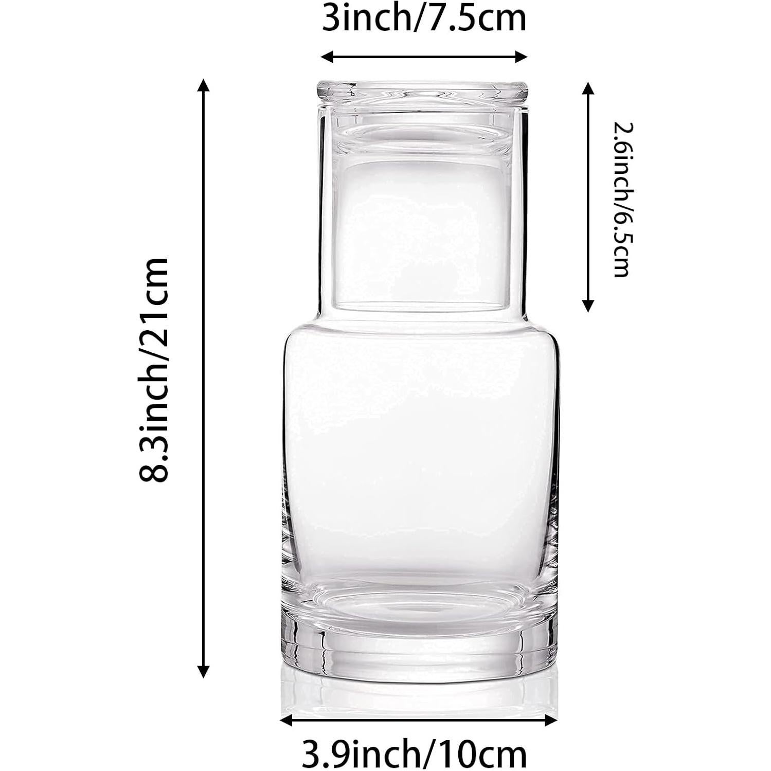 Jarra de Agua de Noche RILOST 1000ml Vidrio Transparente