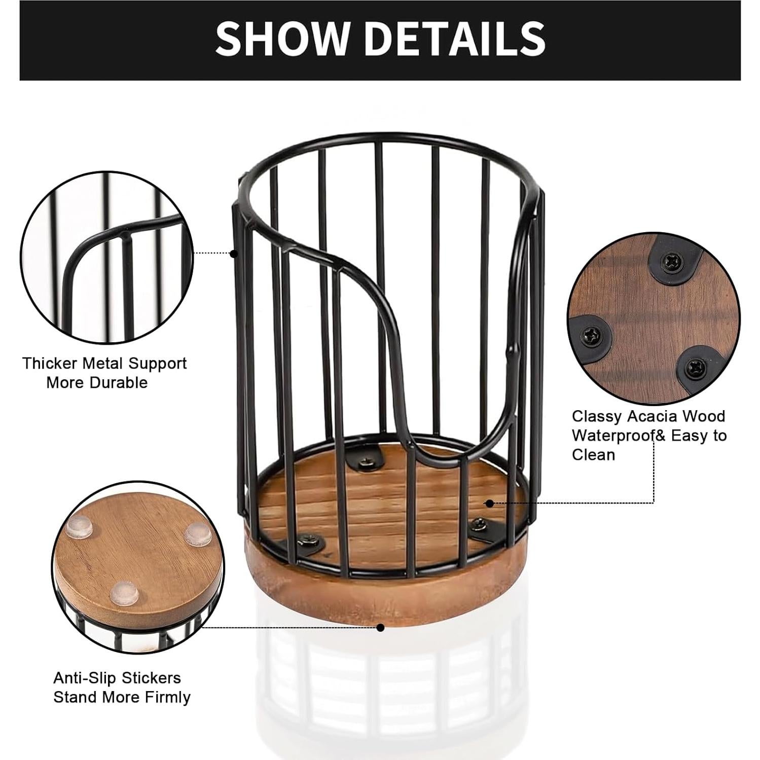 Dispensador de Vasos para Baño Ceiiseaon 3oz Compacto