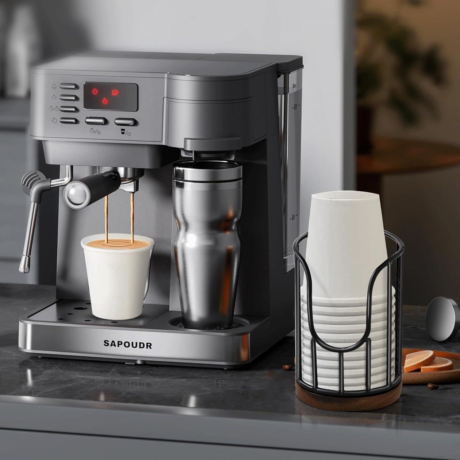 Dispensador de Vasos para Baño Ceiiseaon 3oz Compacto