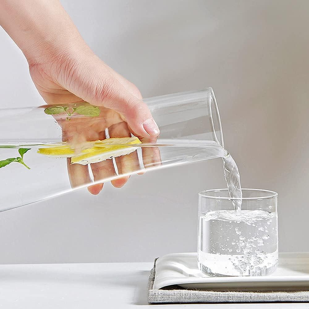 Juego de jarra de agua ZILJJ 850ml con vaso para mesita