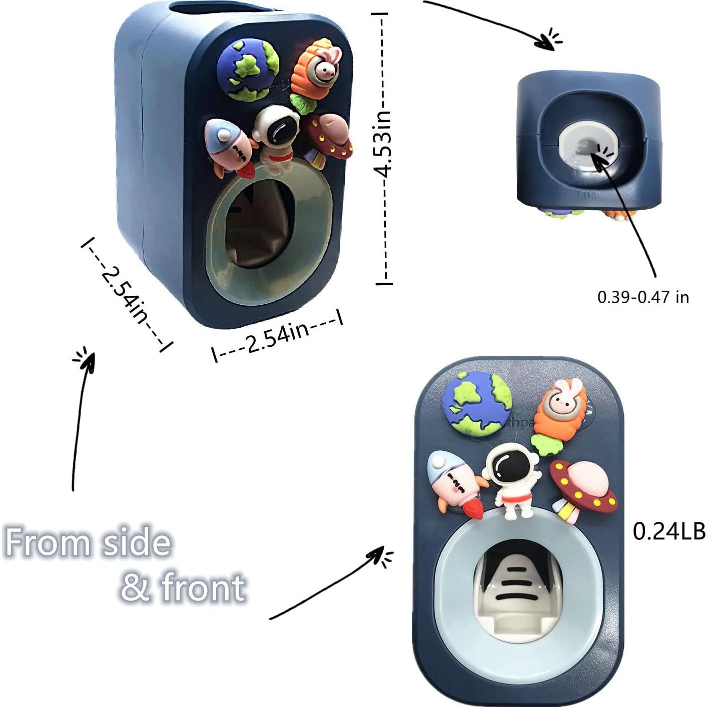 Dispensador Automático de Pasta de Dientes Mr. Thumbs Astronauta