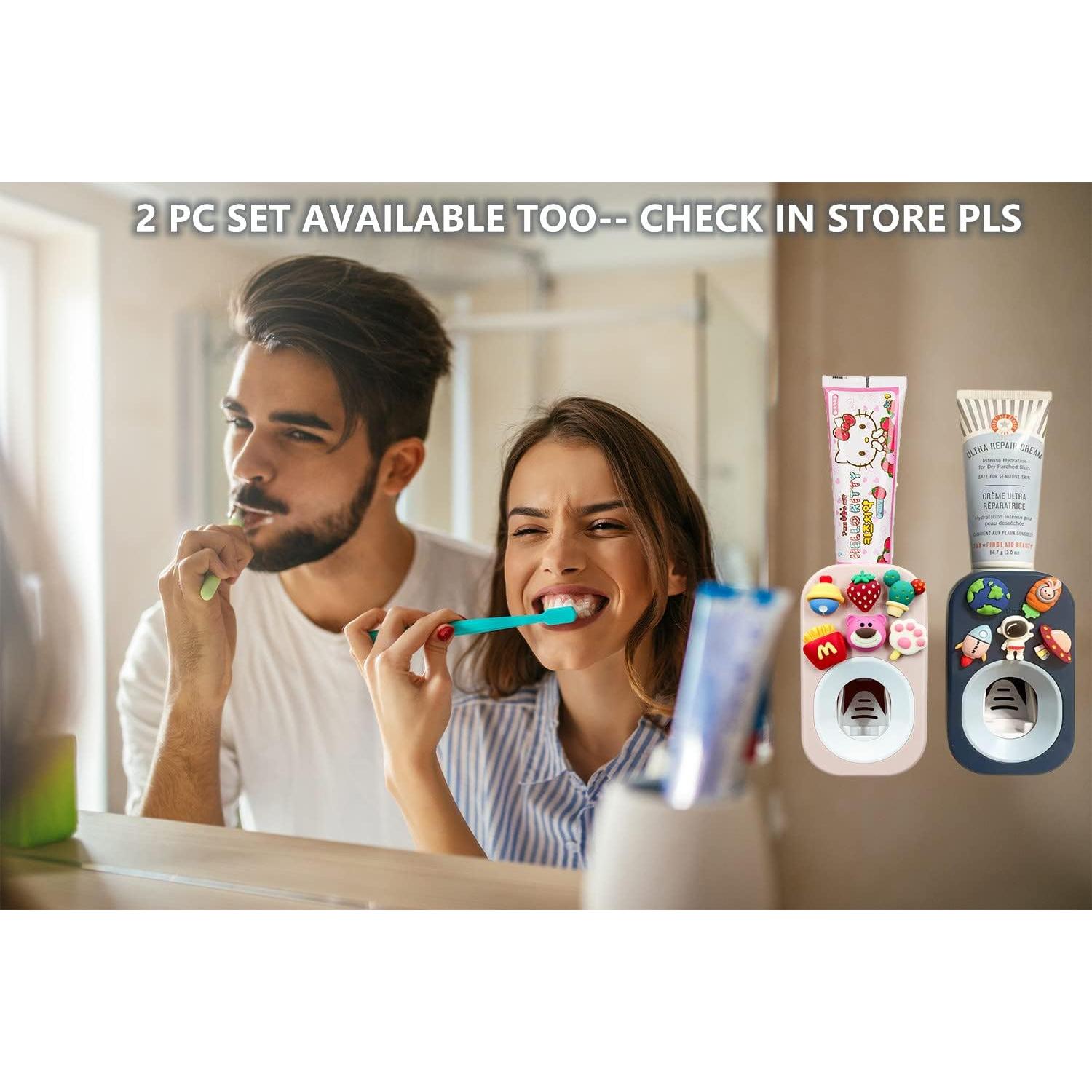 Dispensador Automático de Pasta de Dientes Mr. Thumbs Astronauta