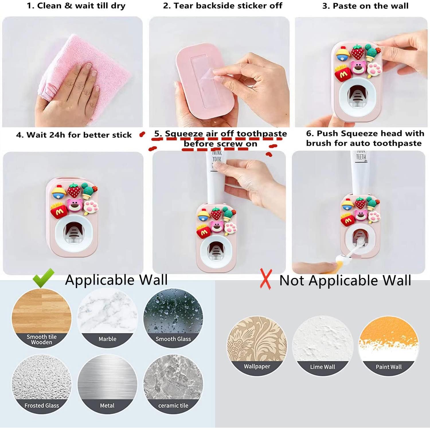 Dispensador Automático de Pasta de Dientes Mr. Thumbs Astronauta