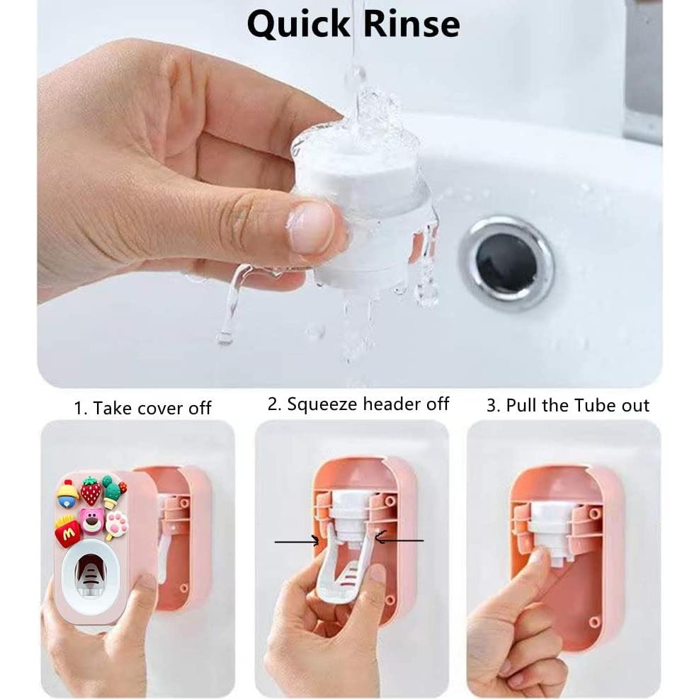 Dispensador Automático de Pasta de Dientes Mr. Thumbs Astronauta