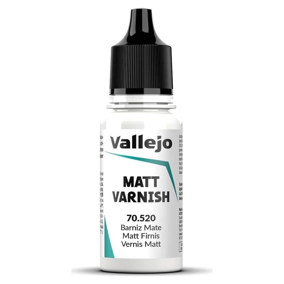 Barniz Acrílico Mate Vallejo 18 ml | Resistente y Duradero