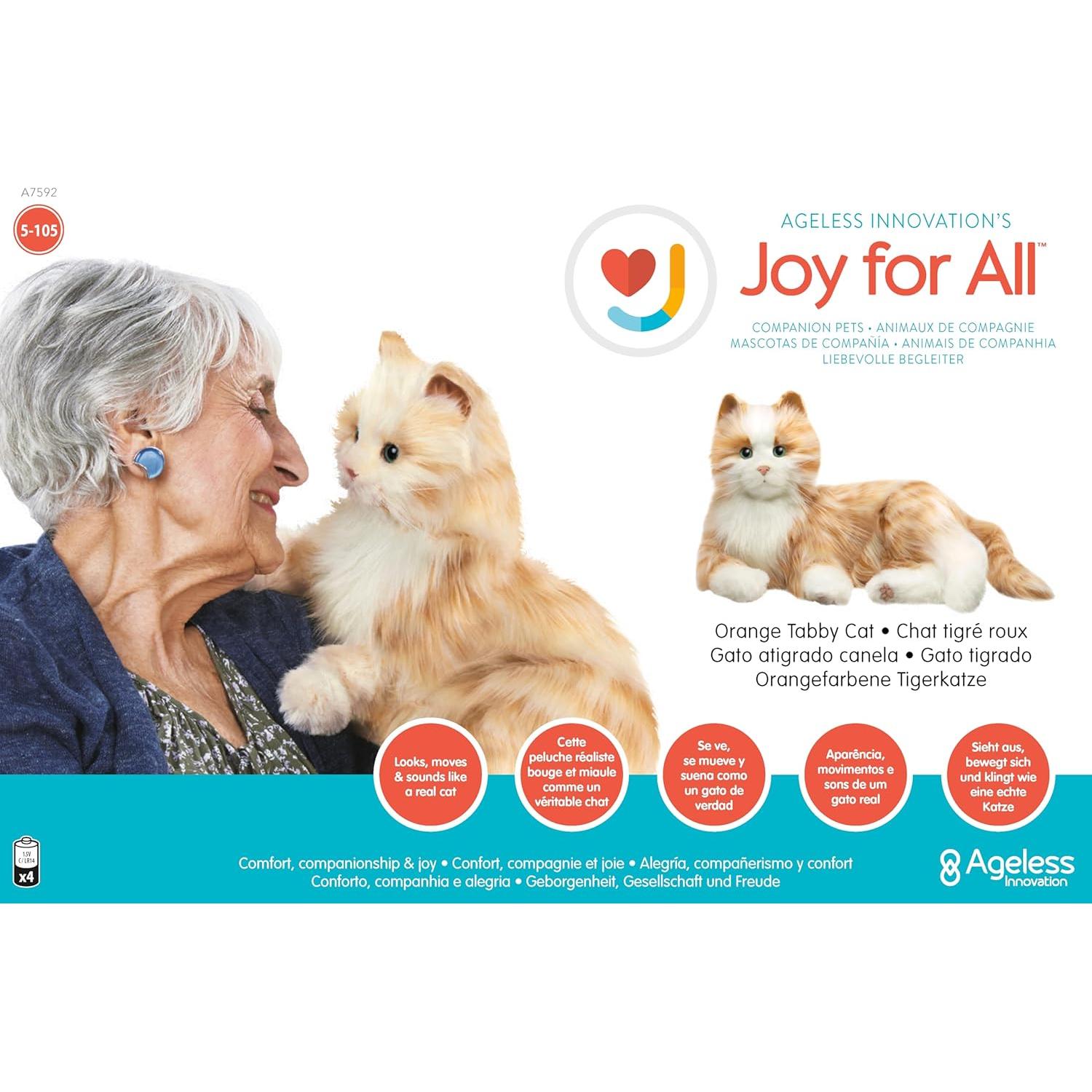 Gato Animatrónico Joy For All - Compañero Terapéutico