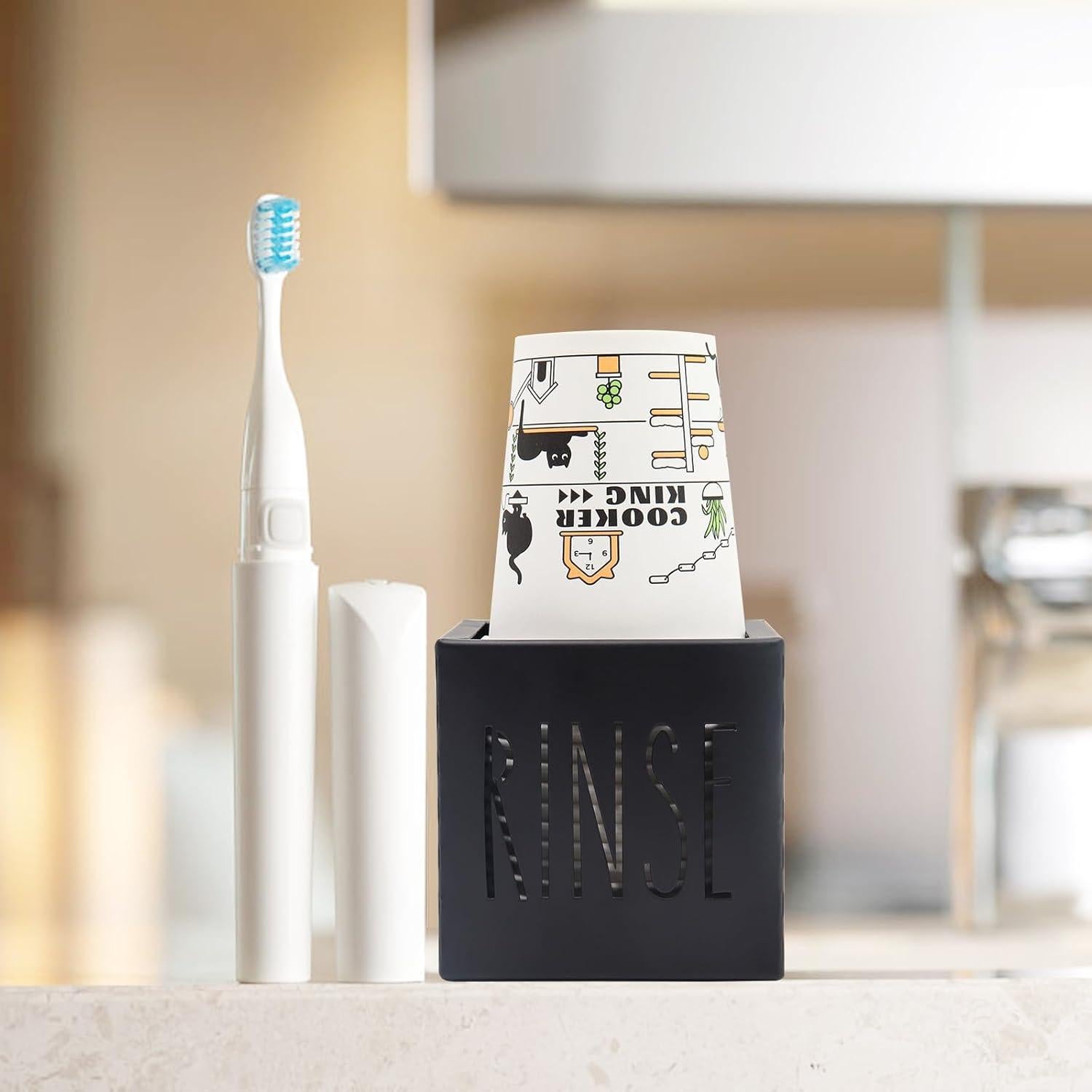 Dispensador de Tazas Dixie Metal 8.8 cm para Baño