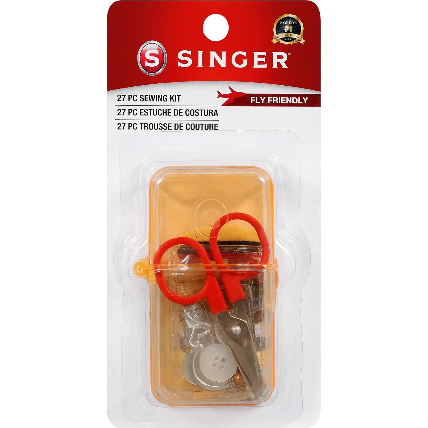 Kit de Costura de Viaje SINGER 01927 Estuche Vibrante
