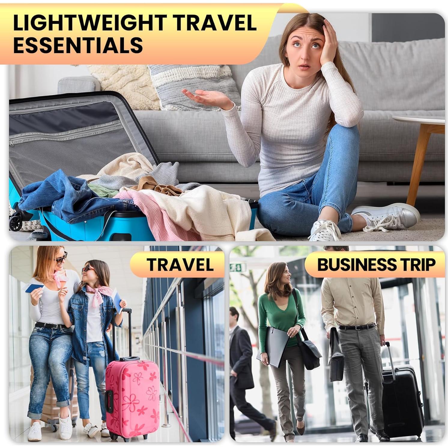 Set de 4 Cubos de Compresión HDKJDPG para Viaje Beige