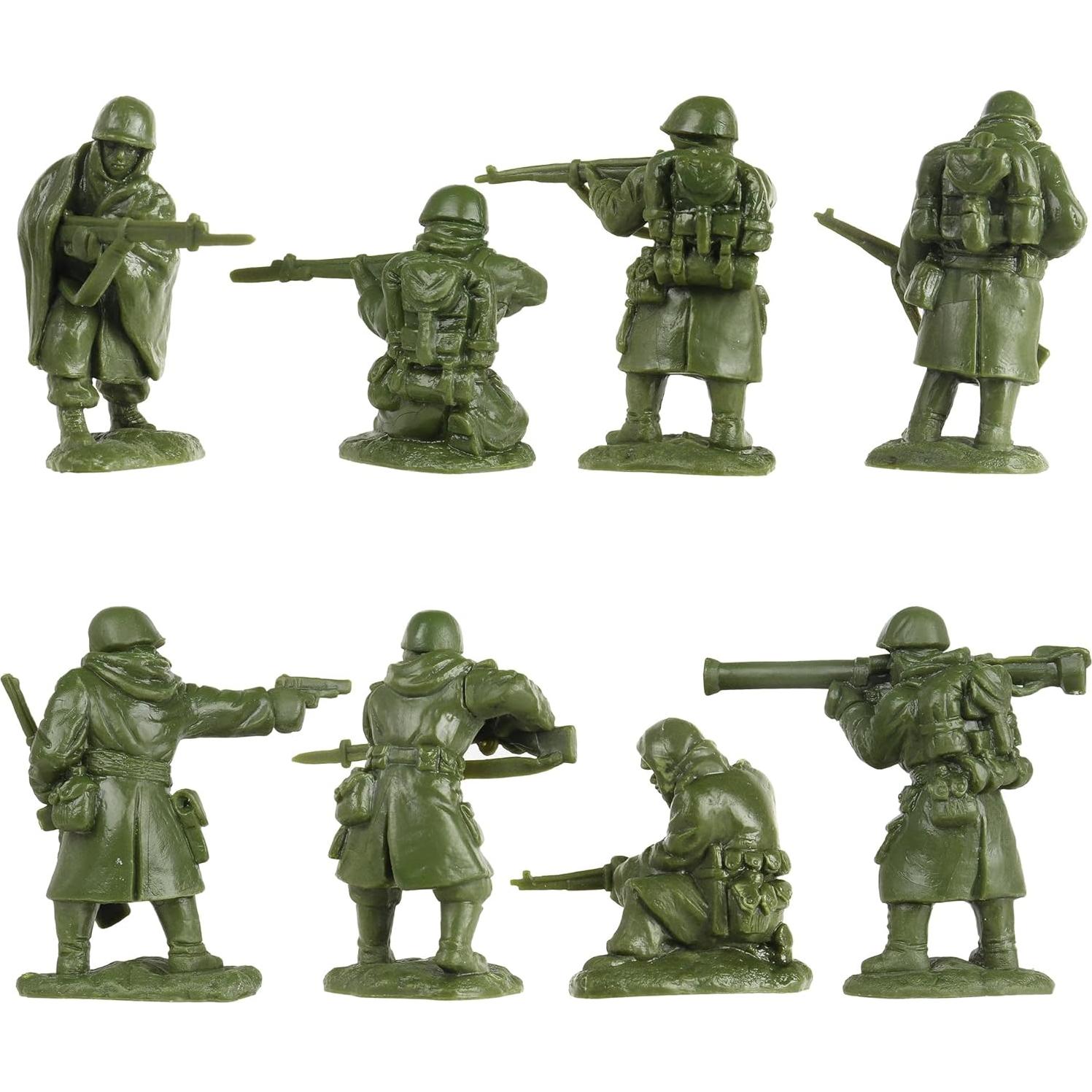 Figuras de Soldados BMC Guerra de Corea 24 Piezas