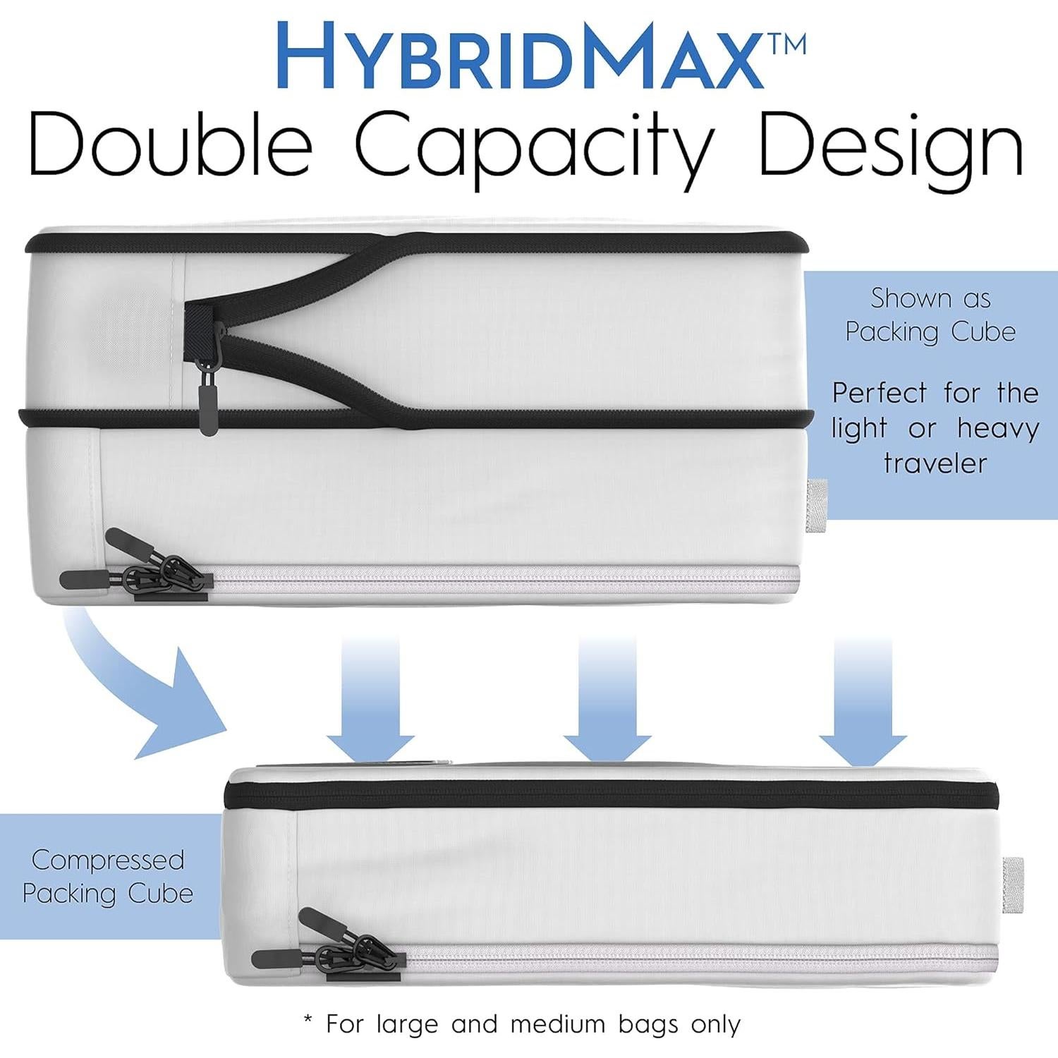 Set de 8 Cubos de Compresión Well Travelled - Viaje Organizado