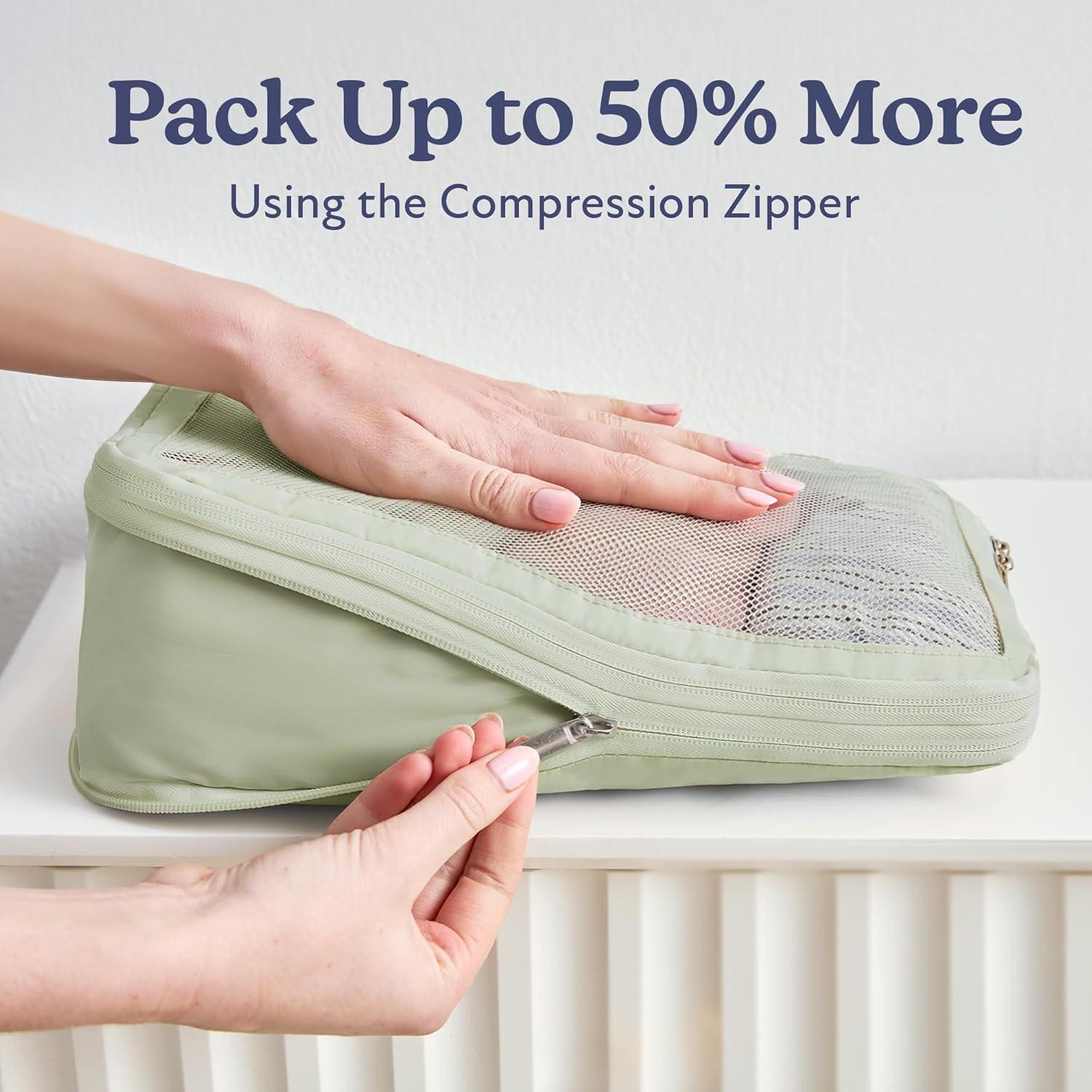 Cubes de Compresión Vandel 4-Pack Nylon Antibacteriano