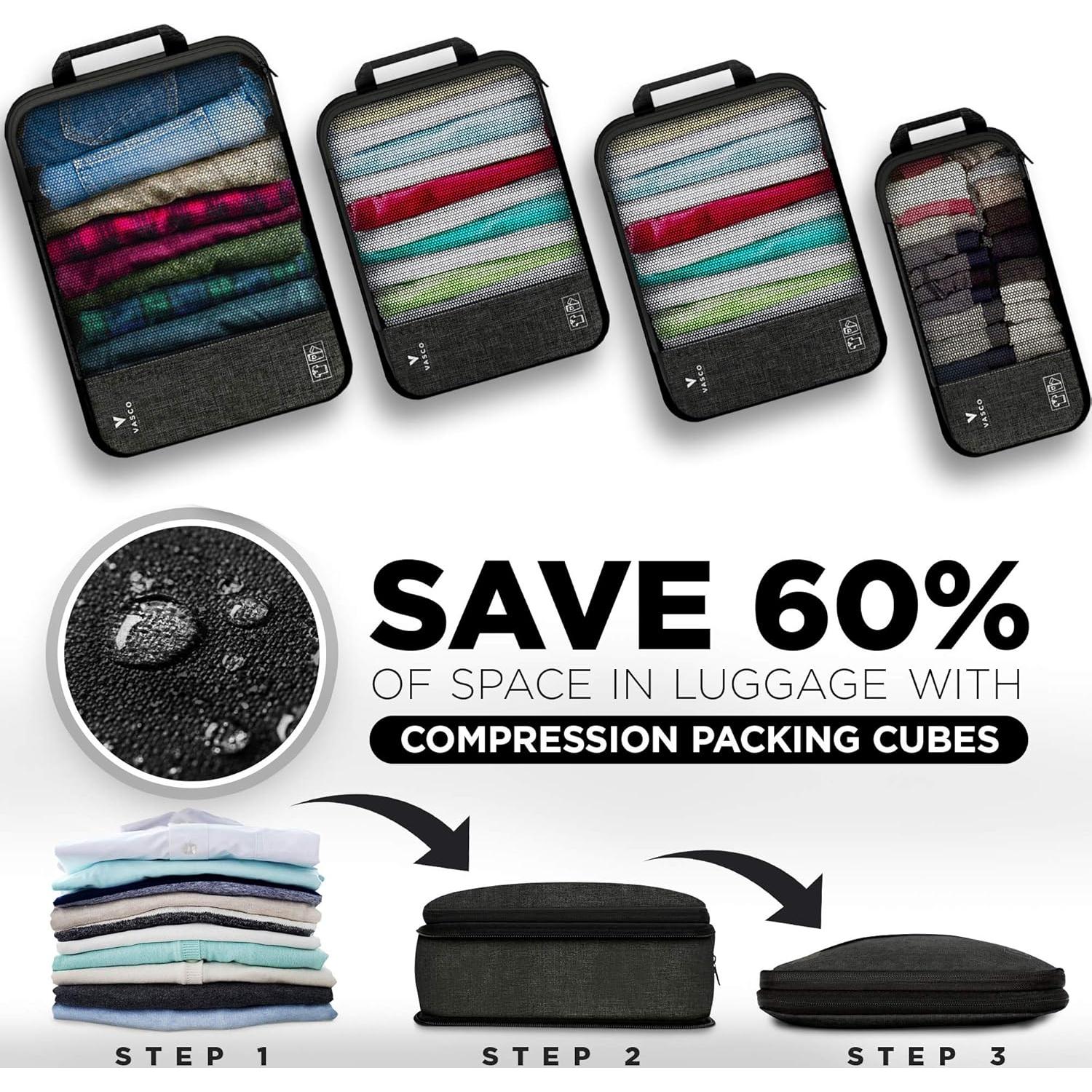 Cubos de Compresión VASCO para Empacar - Juego de 4