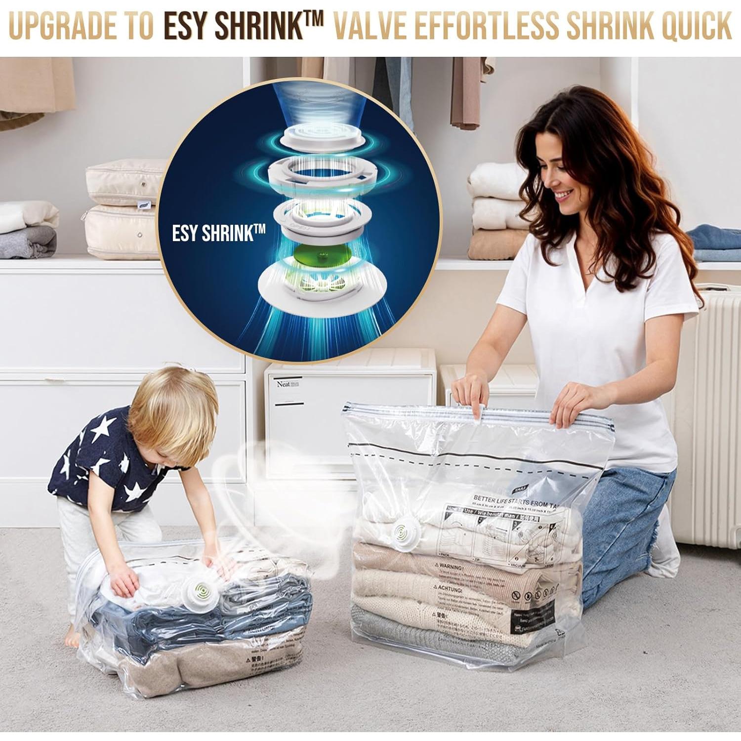 Bolsas de Almacenamiento al Vacío TAILI 8 Medias 63,5x48,3 cm