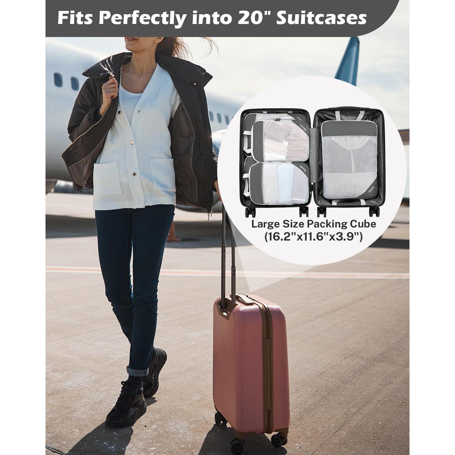 Cubos de Compresión Gonex 6 Piezas para Empacar