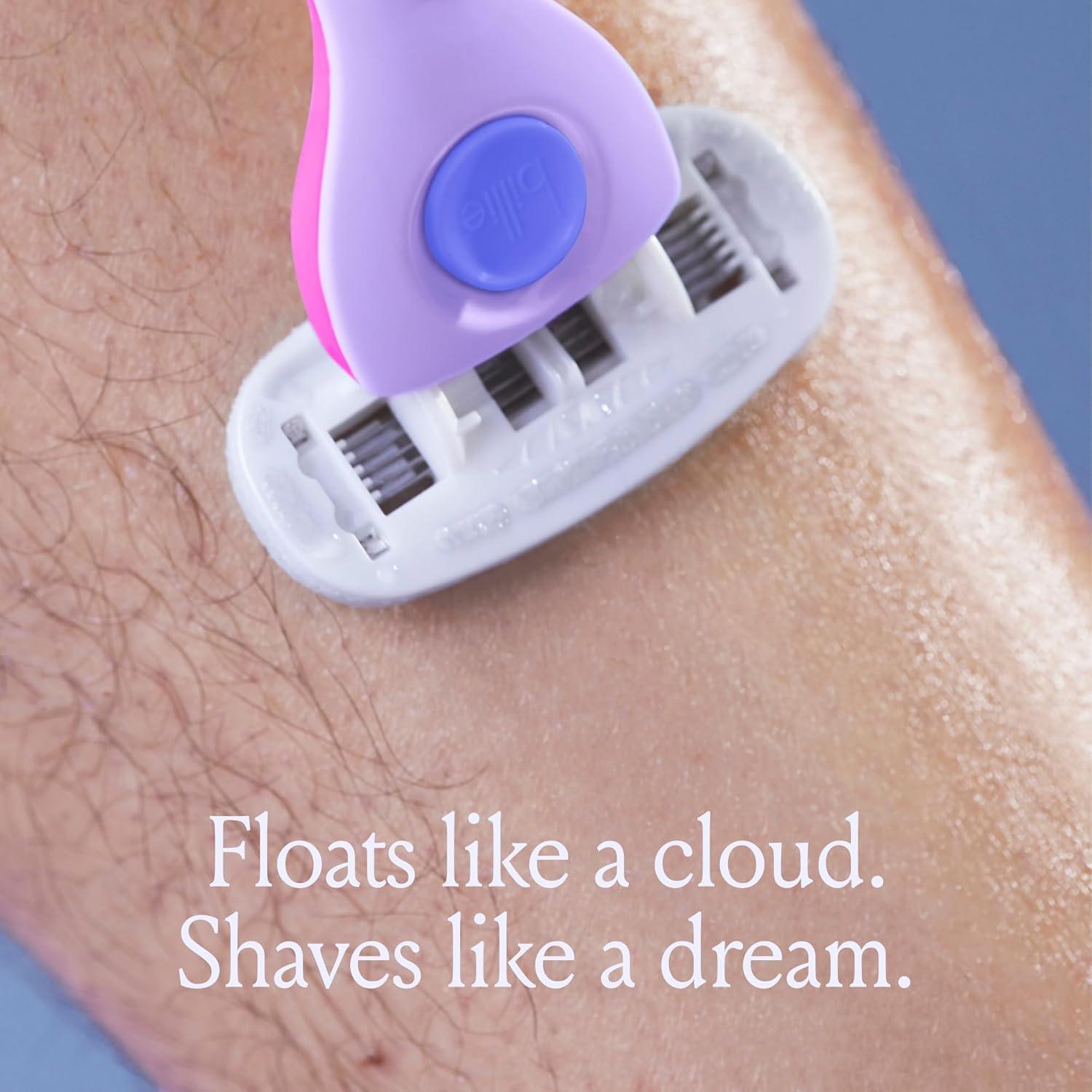 Kit Afeitado Billie Mujeres - 4 Recambios 5 Cuchillas DreamPop