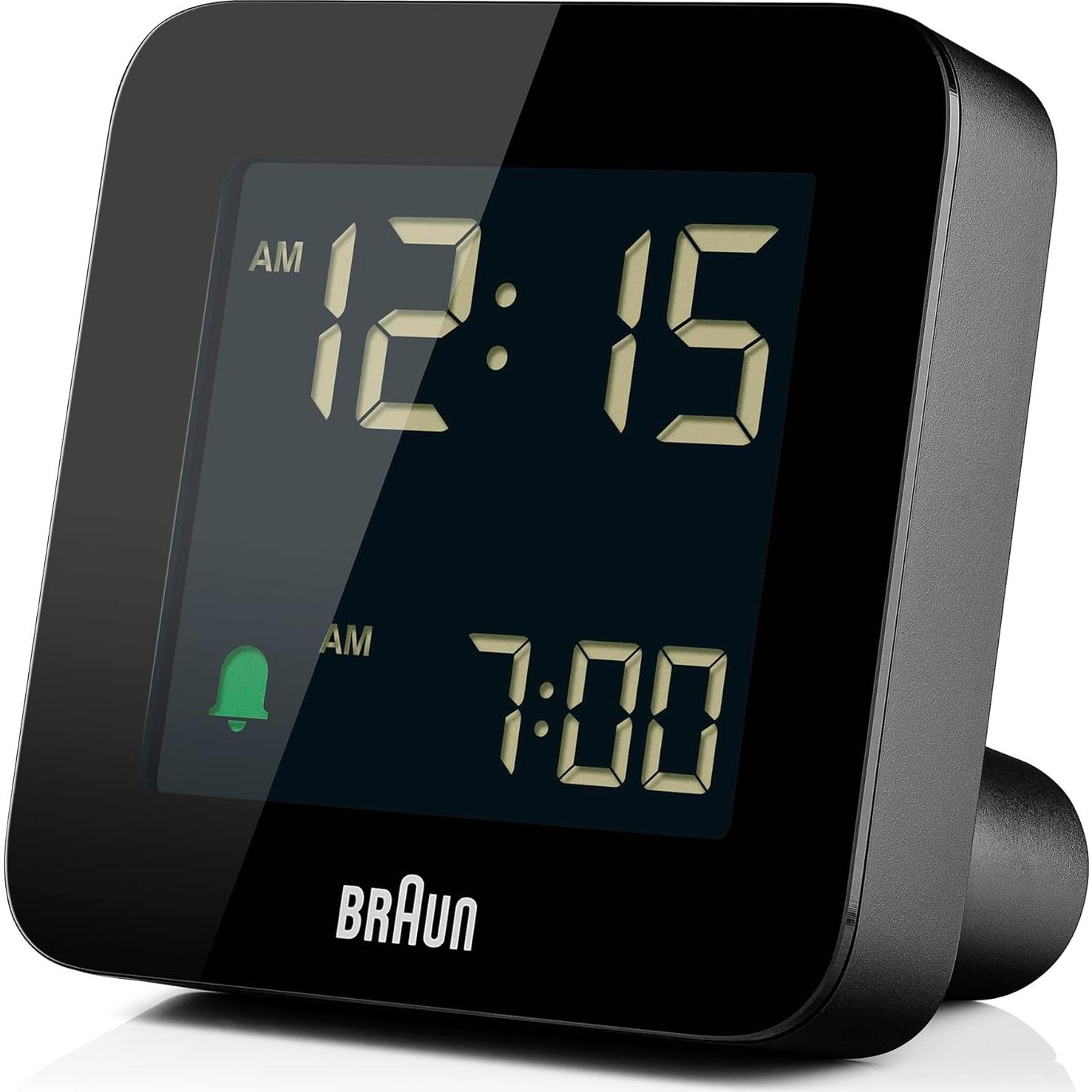 Reloj Despertador Digital Braun BC09B Negro con Alarma