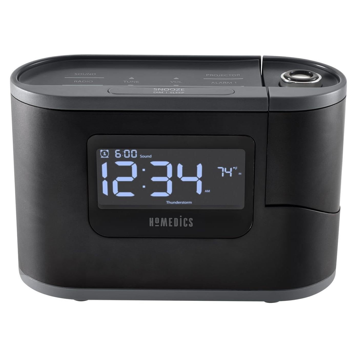 Reloj Despertador Homedics SoundSleep Recharged 6 en 1