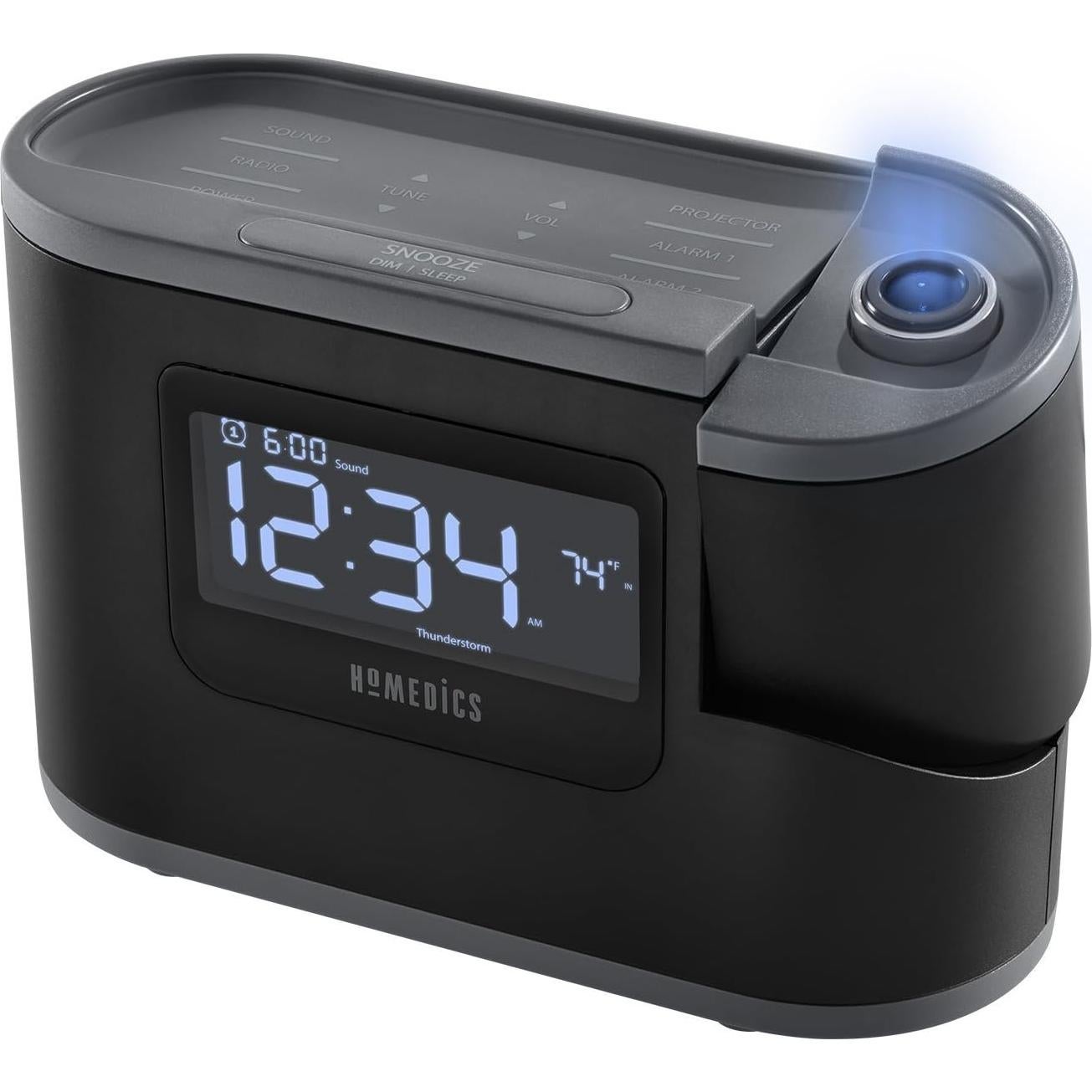 Reloj Despertador Homedics SoundSleep Recharged 6 en 1
