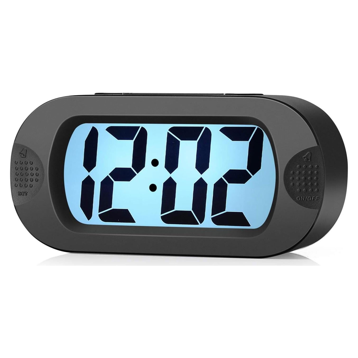 Reloj Despertador Digital Plumeet para Niños Negro