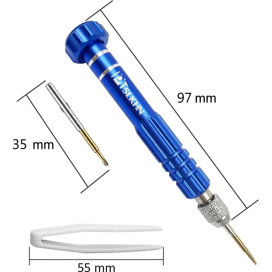 Kit de Reparación de Gafas PTSLKHN 2 en 1 con Tornillos