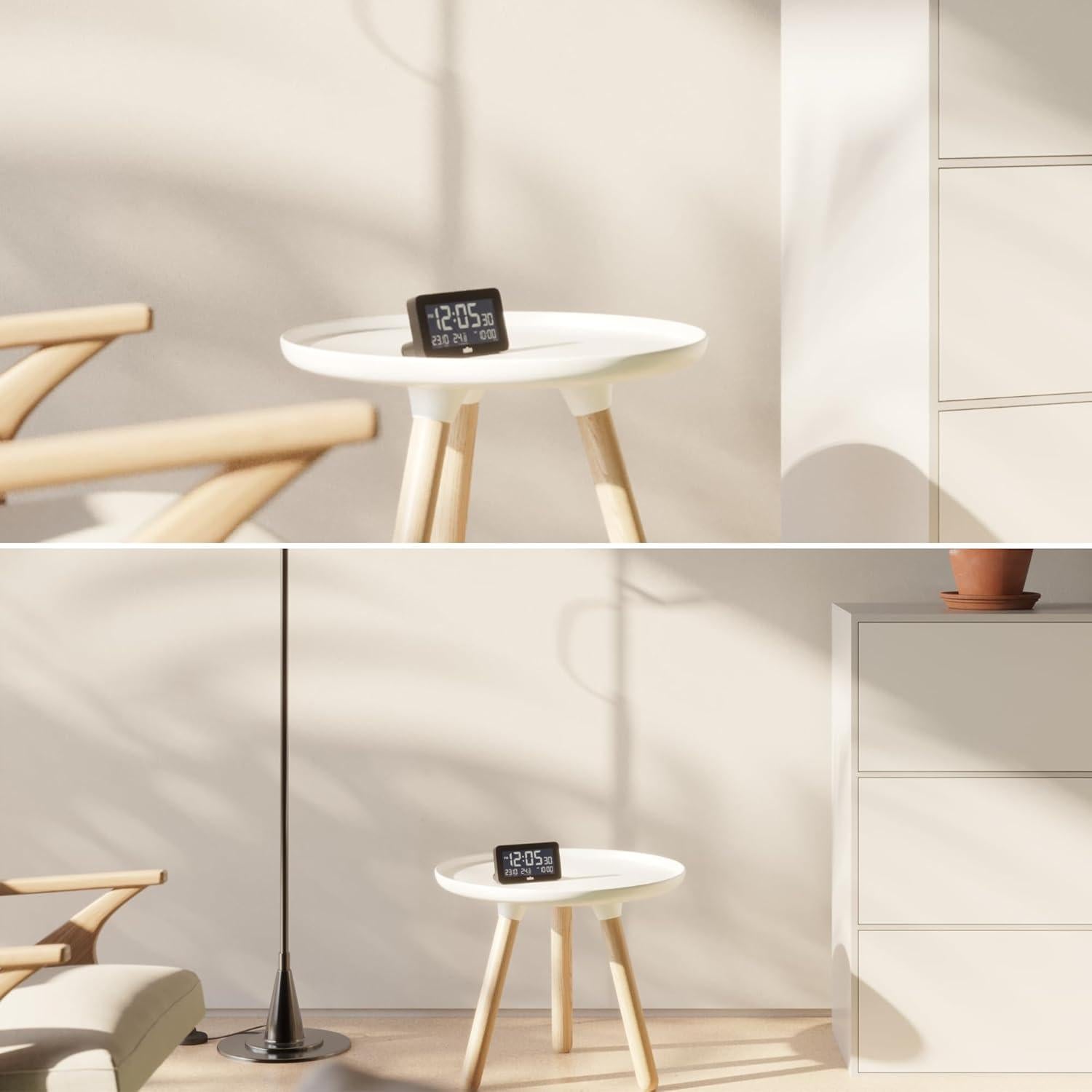 Reloj Despertador Digital Braun BC10B con Temperatura