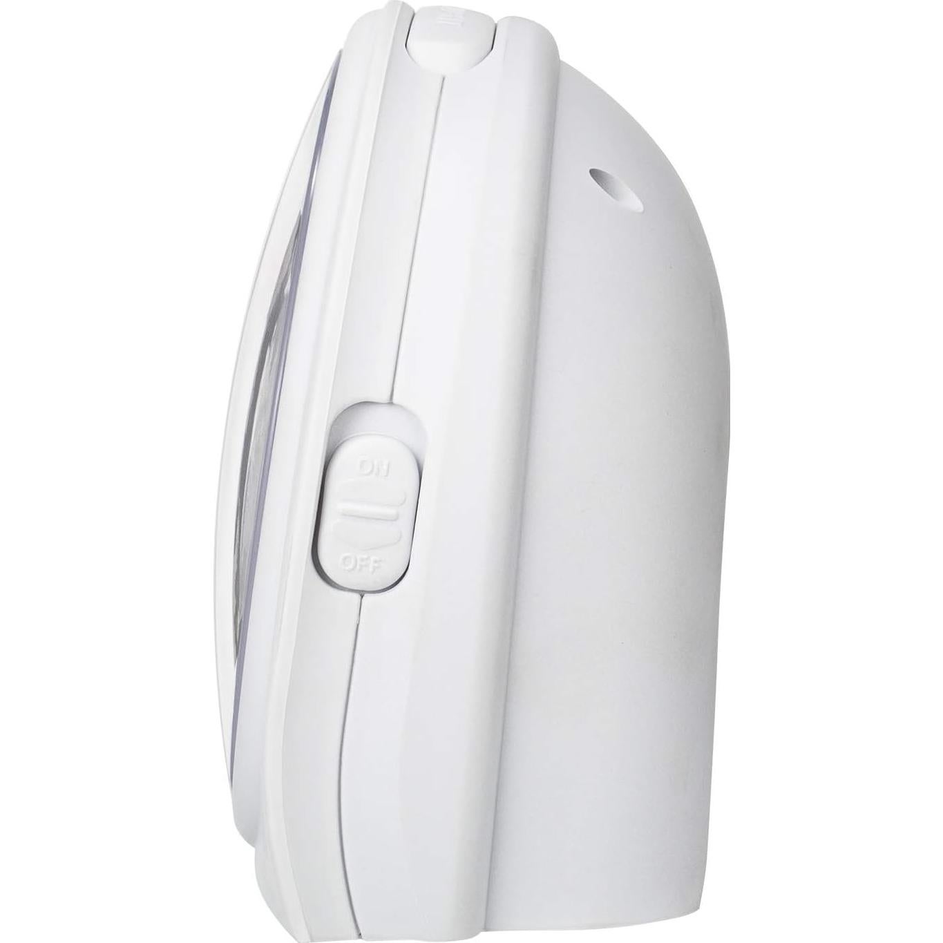 Reloj Despertador Analógico Tinload Grande Silencioso Blanco