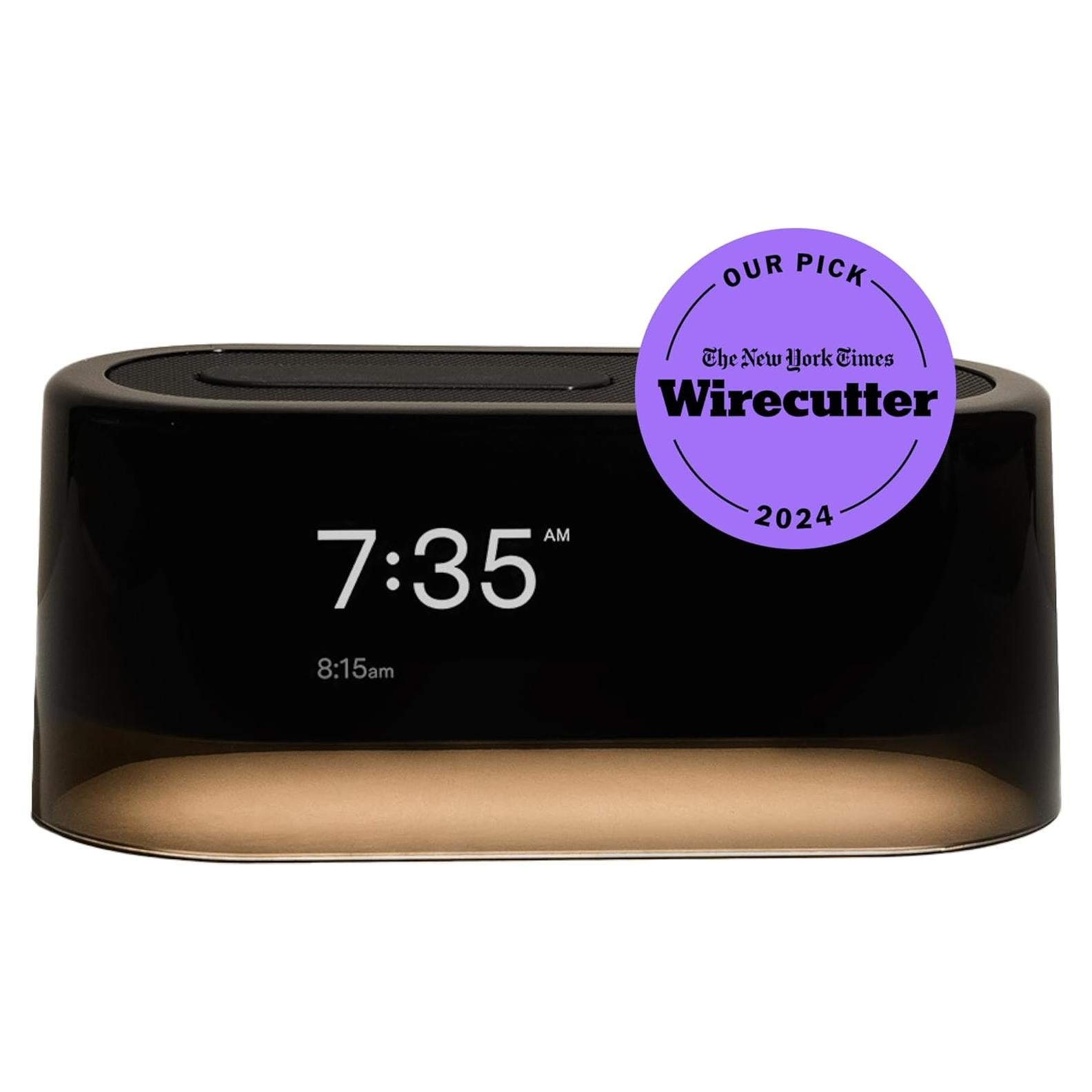 Reloj Despertador Loftie Inteligente con Luz y Sonido - Negro