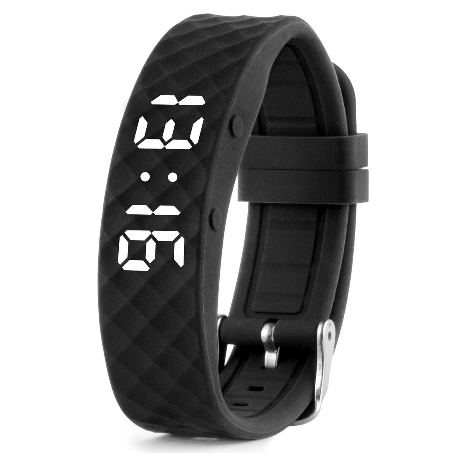 Reloj Vibrante Recordatorio Tabtime Negro Pequeño 10 Alarmas