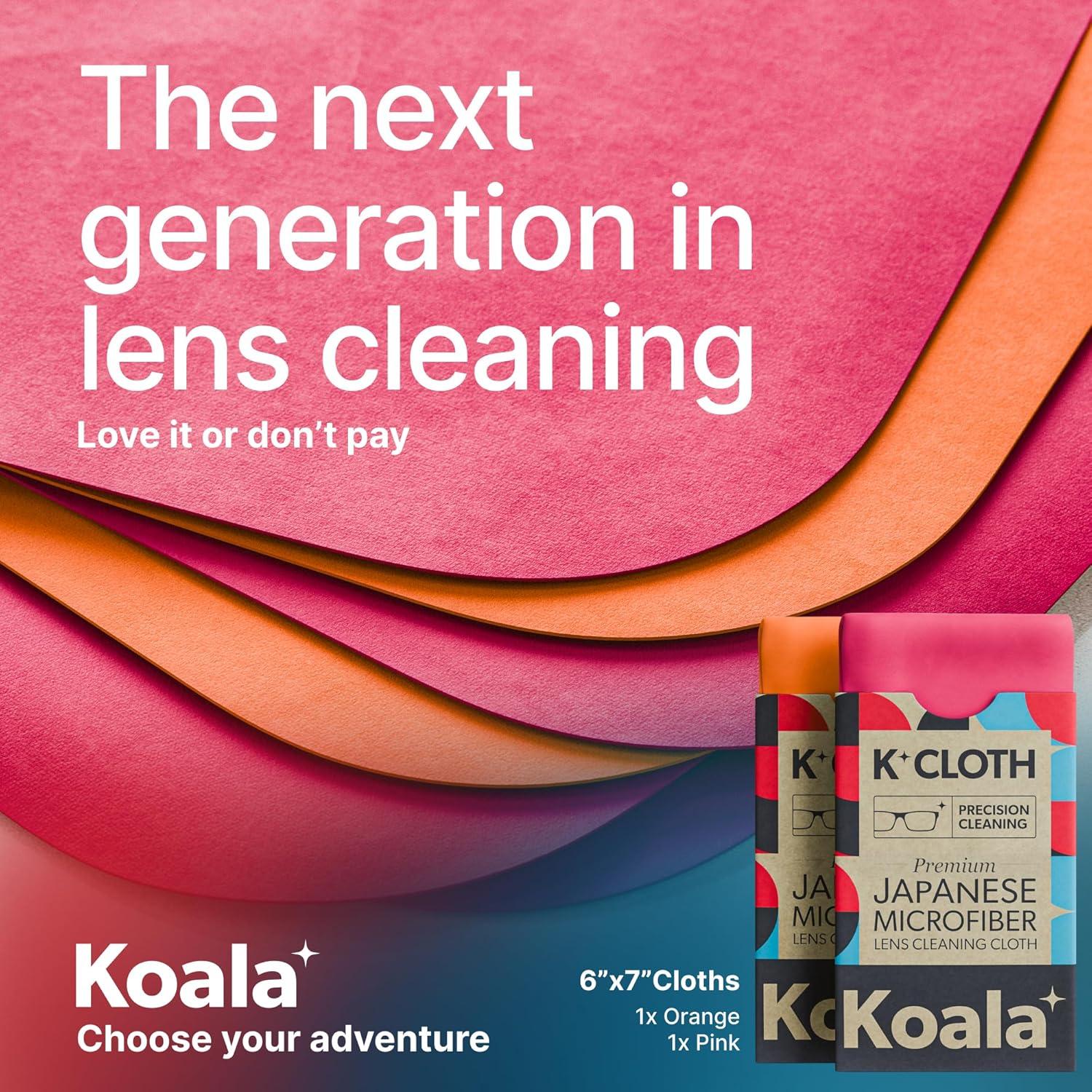 Paño de limpieza Koala | Microfibra japonesa | 2 unidades